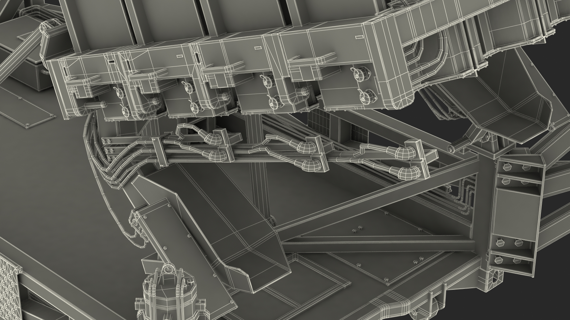 Armed Iron Dome Air Defense Batteries 3D
