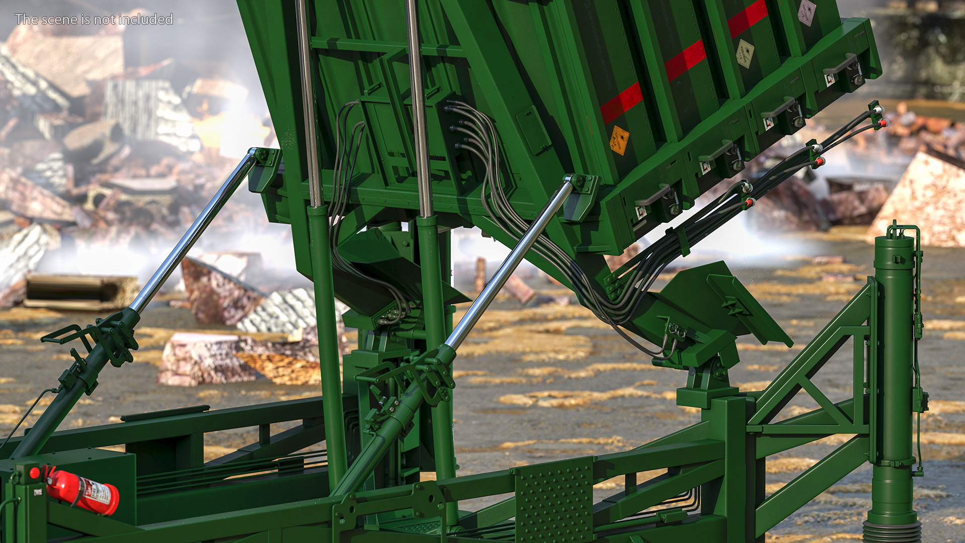 Armed Iron Dome Air Defense Batteries 3D