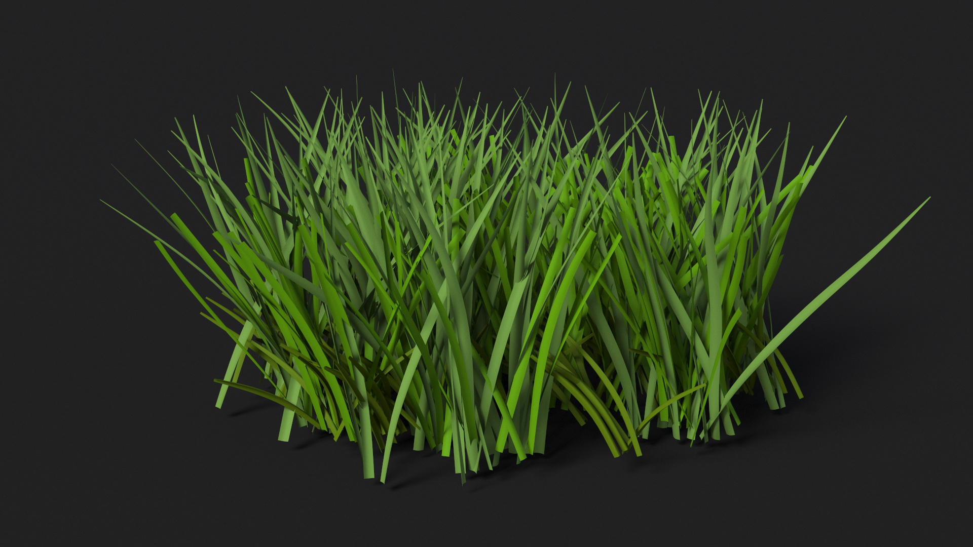 Realistic Patch of Grass 3D model