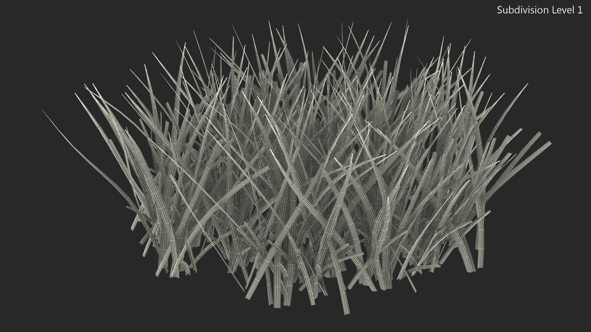 Realistic Patch of Grass 3D model
