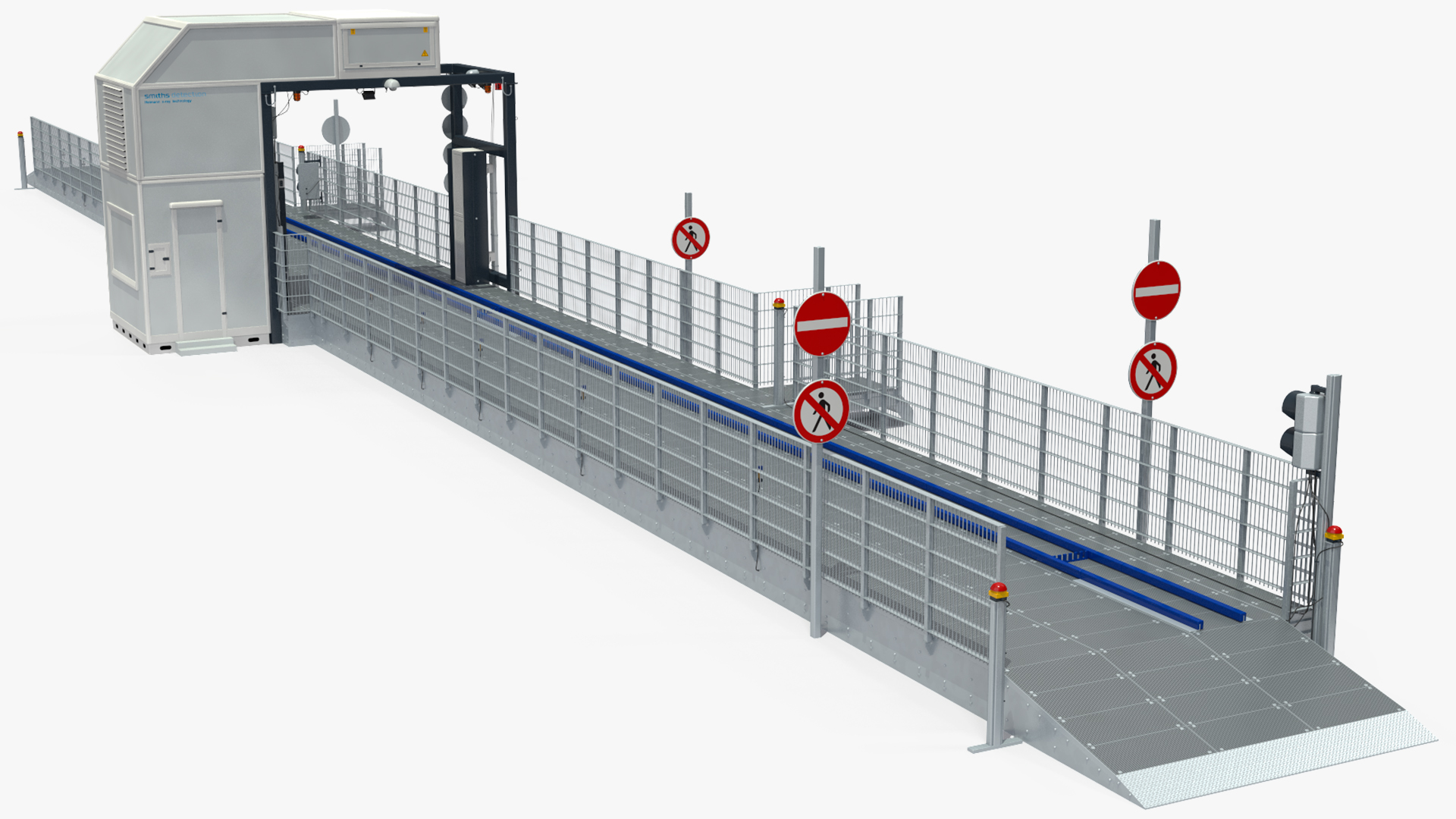 3D Smith Detection CIP 300 Conveyor Vehicle Inspection System model