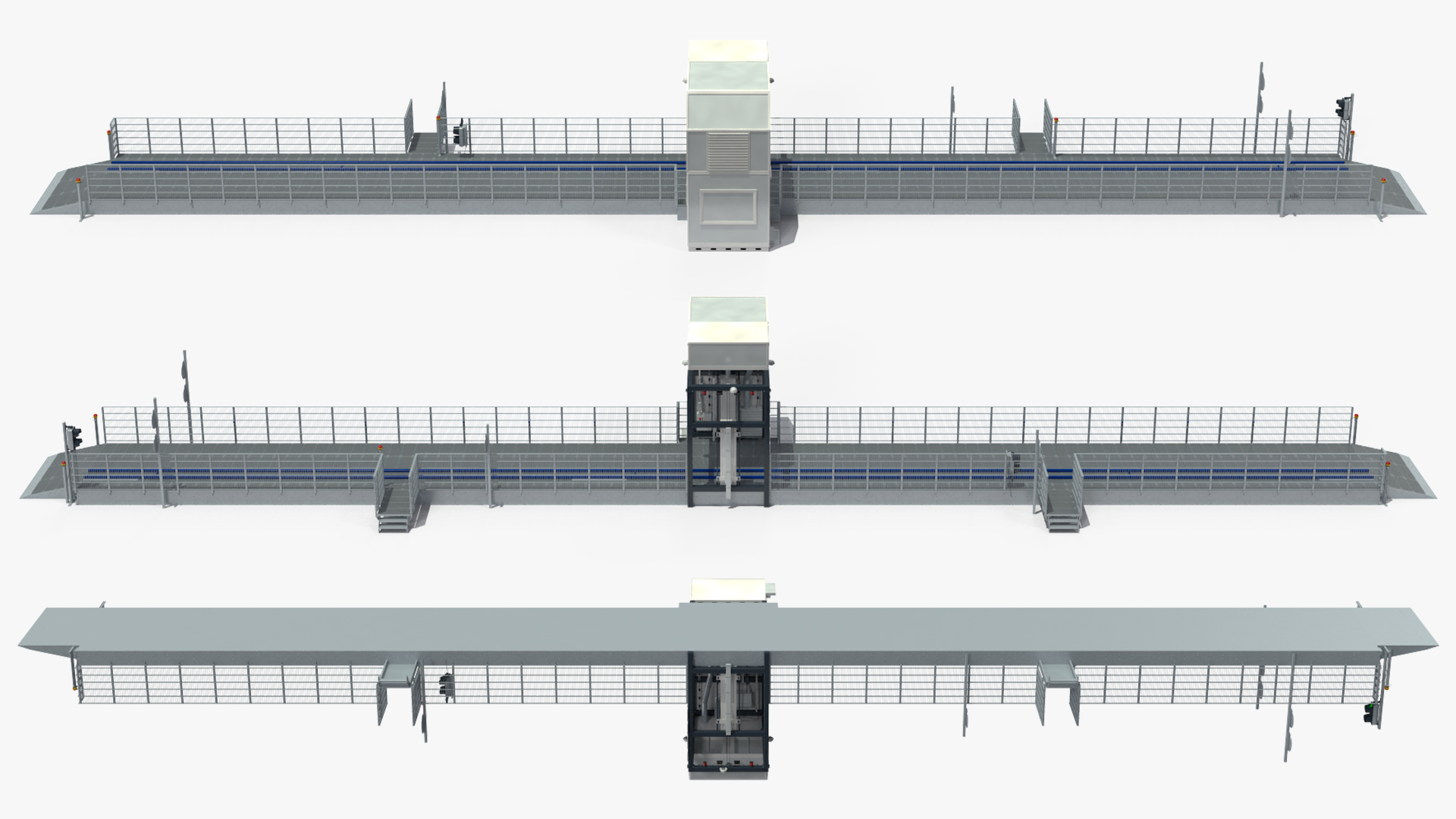 3D Smith Detection CIP 300 Conveyor Vehicle Inspection System model