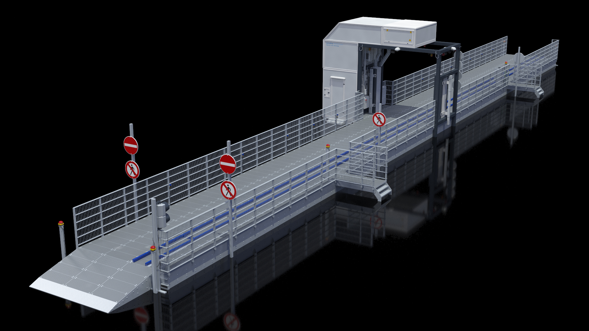 3D Smith Detection CIP 300 Conveyor Vehicle Inspection System model