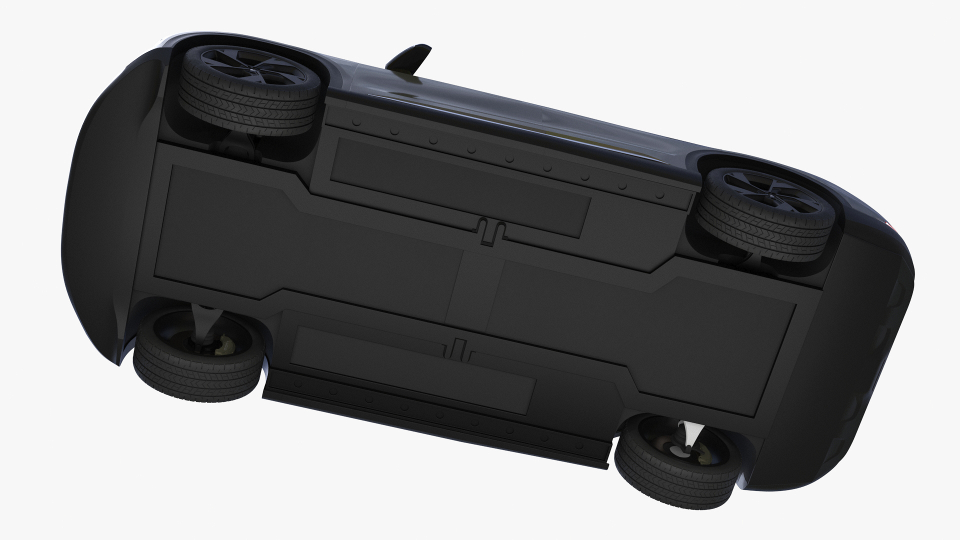 3D Lucid Gravity 2024 Electric SUV Olive Color model