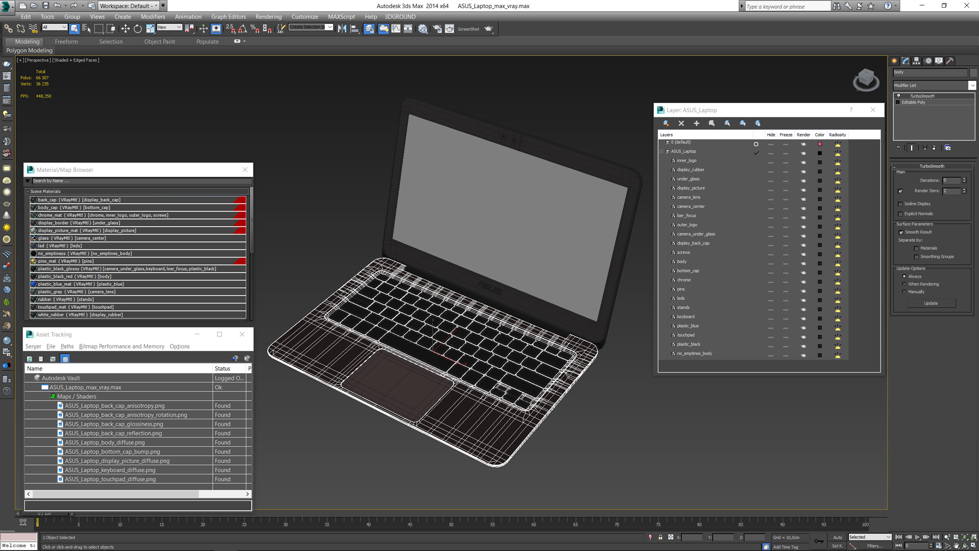 3D ASUS Laptop