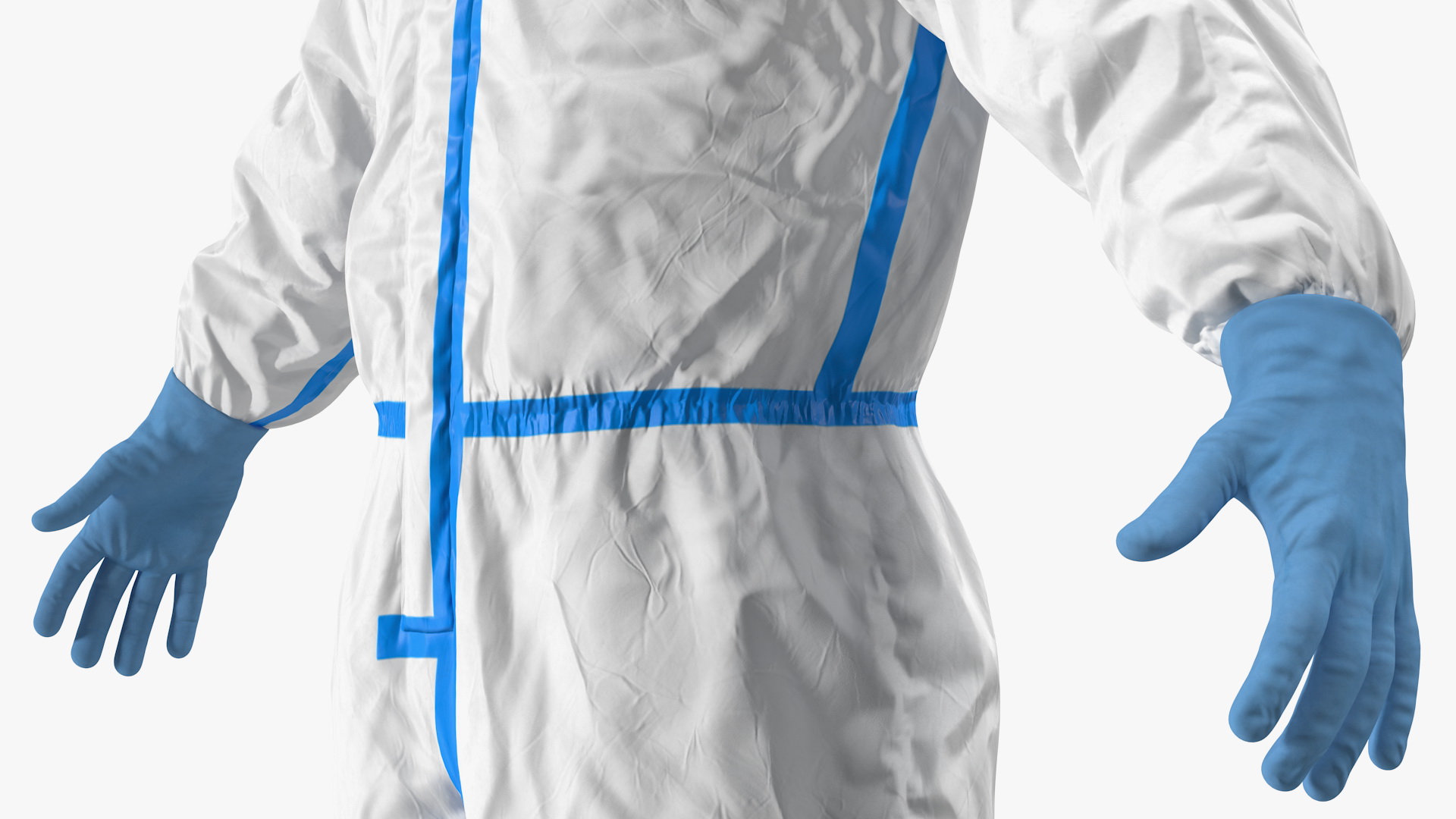 3D model Disposable Isolation Suit