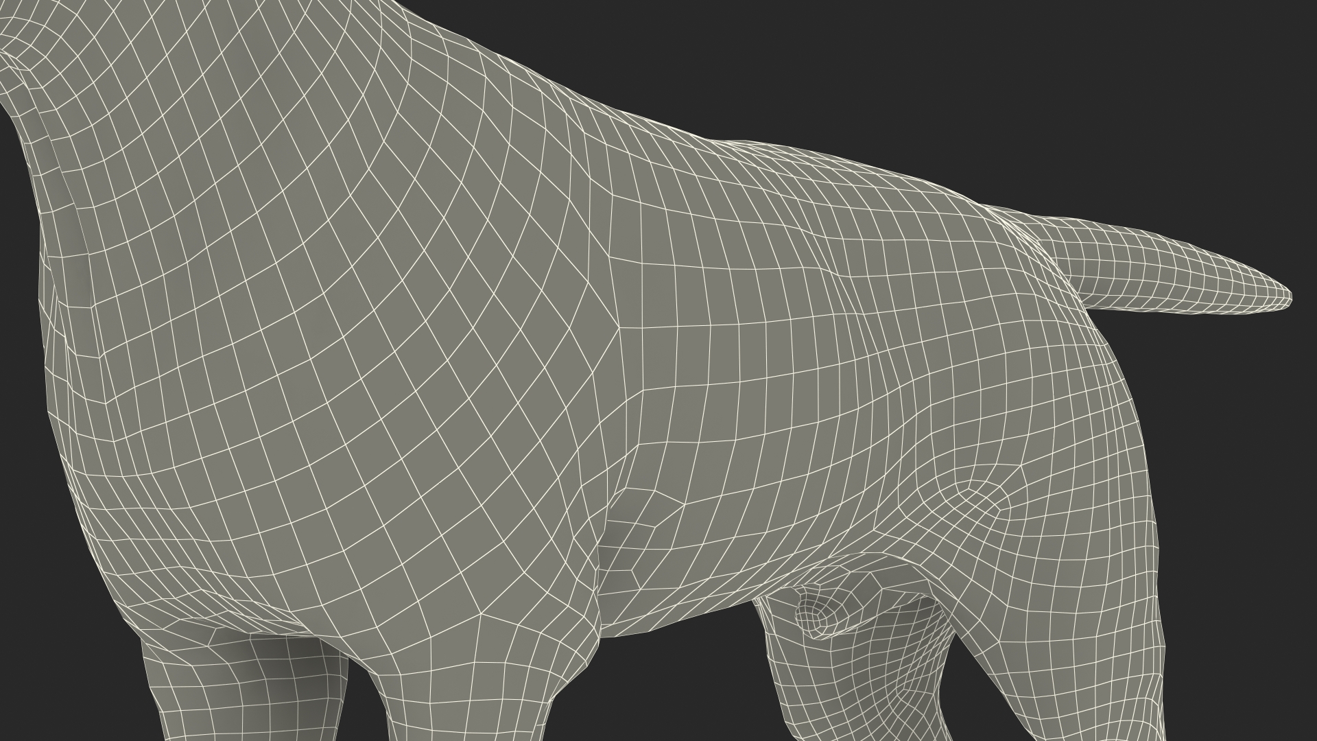 3D model Labrador Dog Brown Rigged