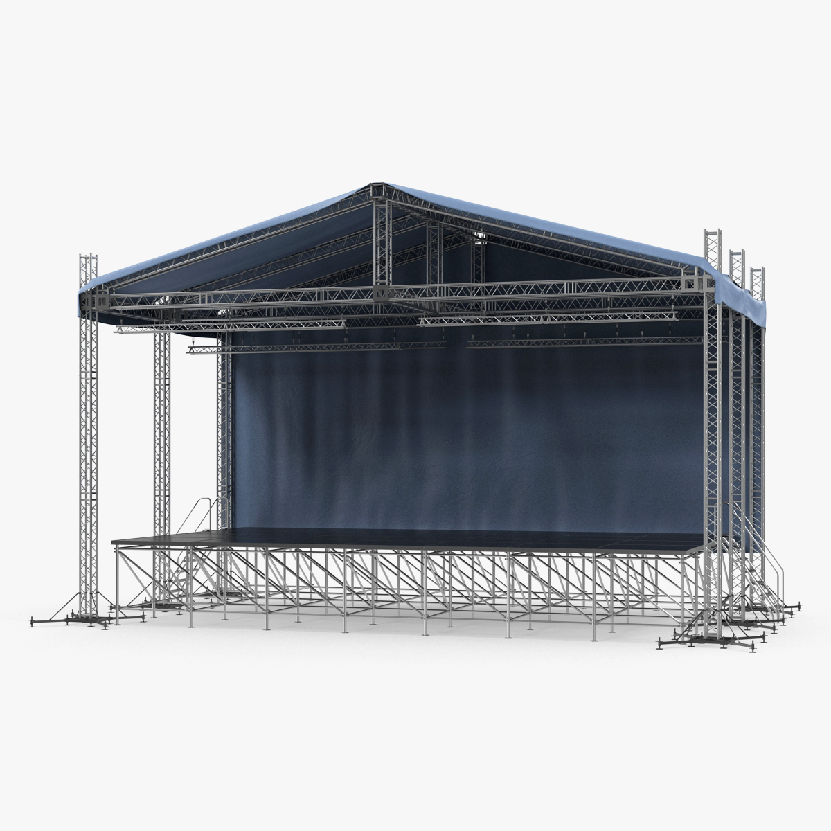 Concert Scene 3D Model
