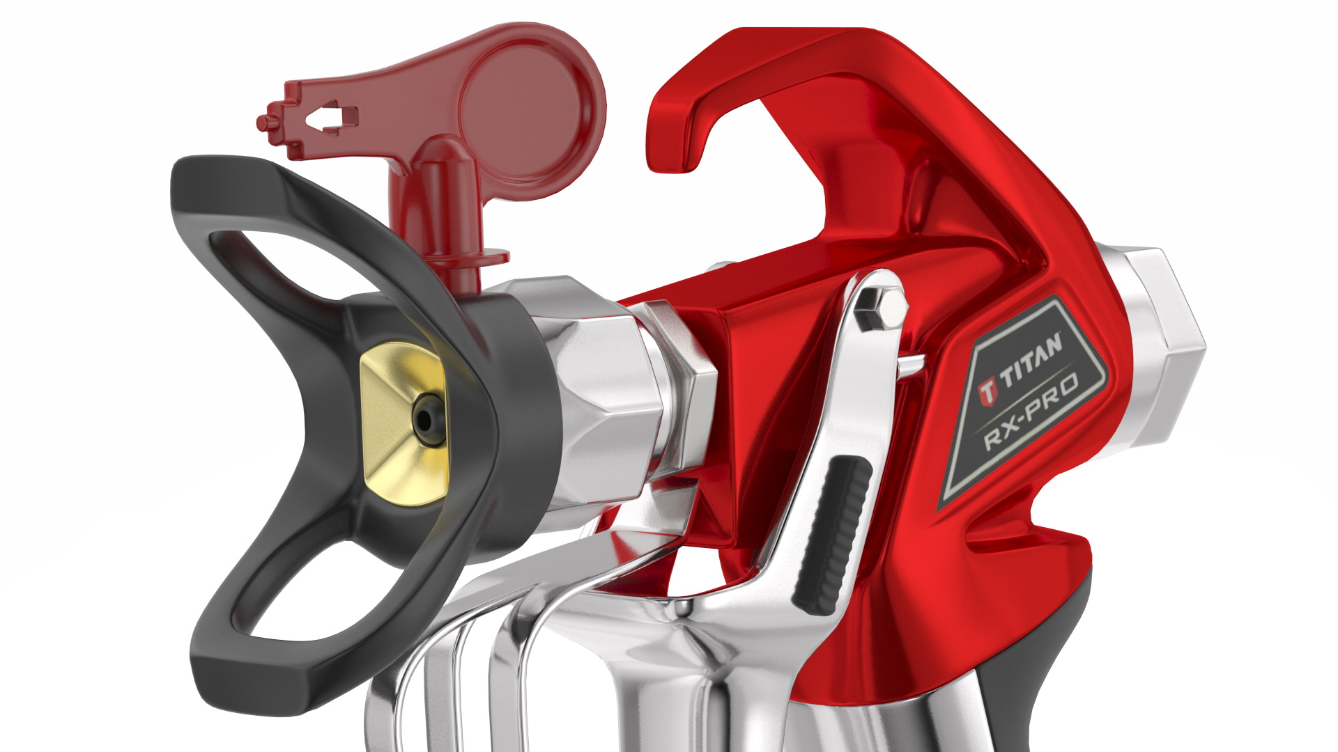 3D model Titan Impact 640 Airless Paint Sprayer with Hose and Sprayer