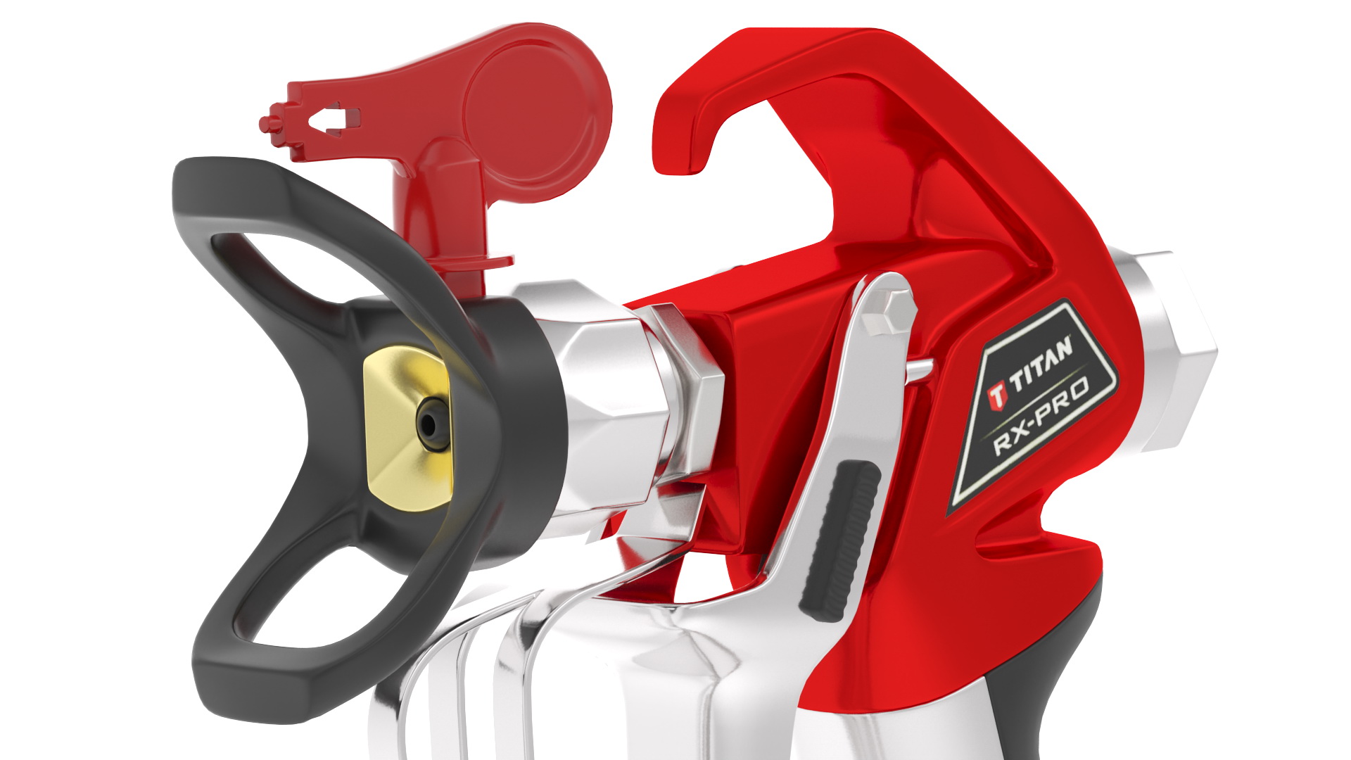 3D model Titan Impact 640 Airless Paint Sprayer with Hose and Sprayer