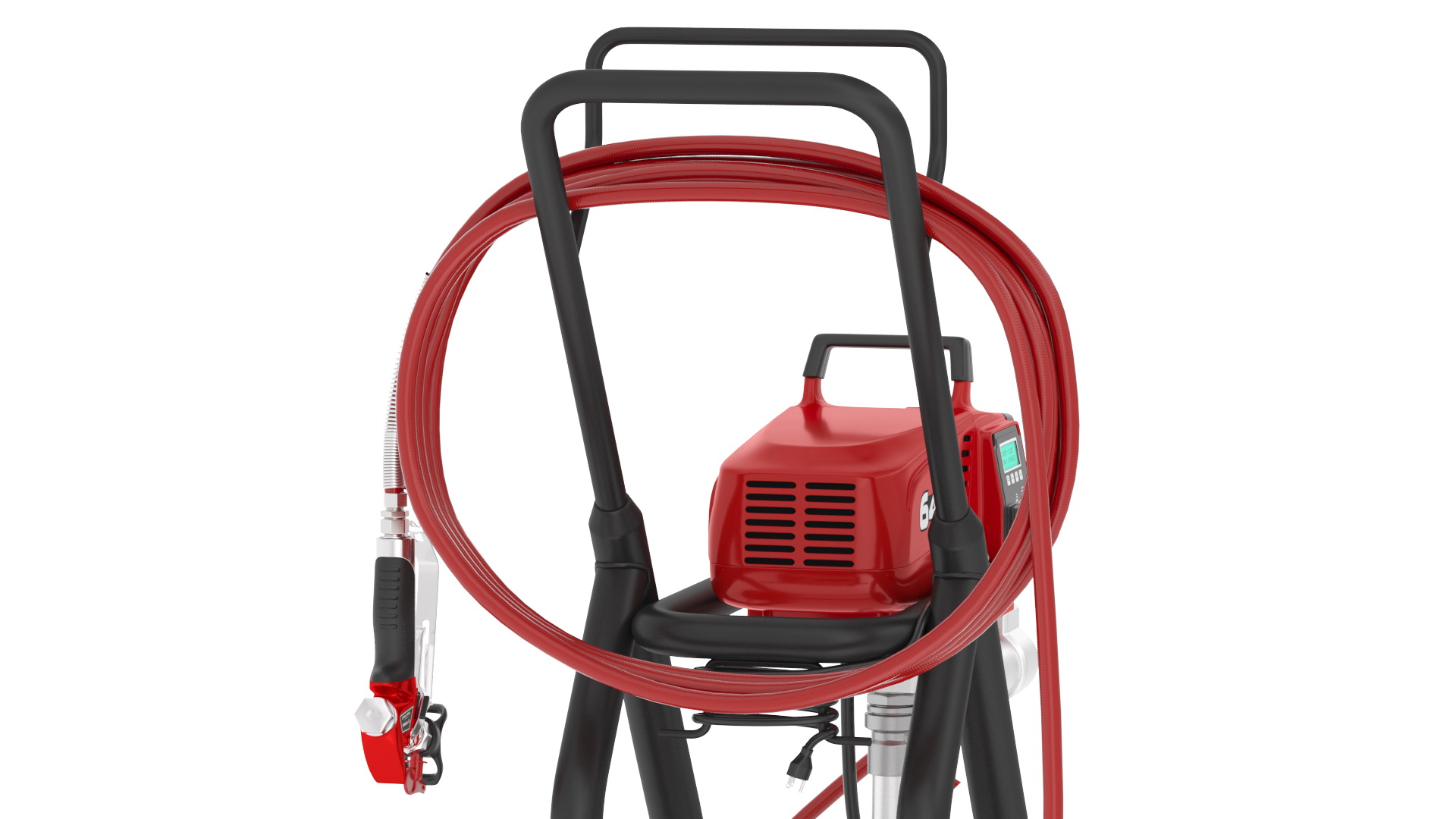 3D model Titan Impact 640 Airless Paint Sprayer with Hose and Sprayer