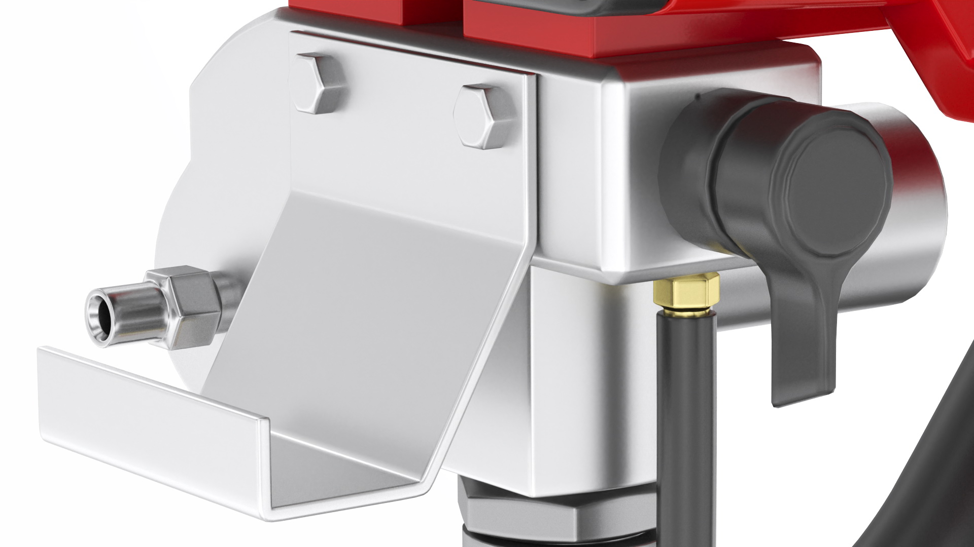 3D model Titan Impact 640 Airless Paint Sprayer with Hose and Sprayer