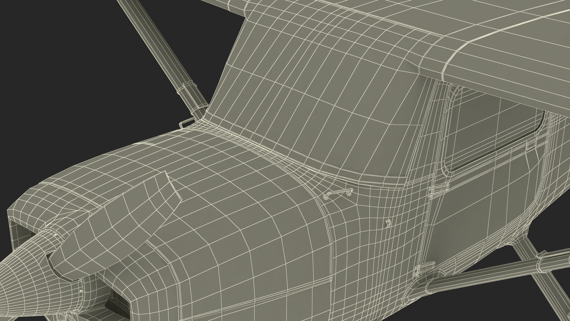 3D Single Engine Propeller Aircraft Cessna 150 model