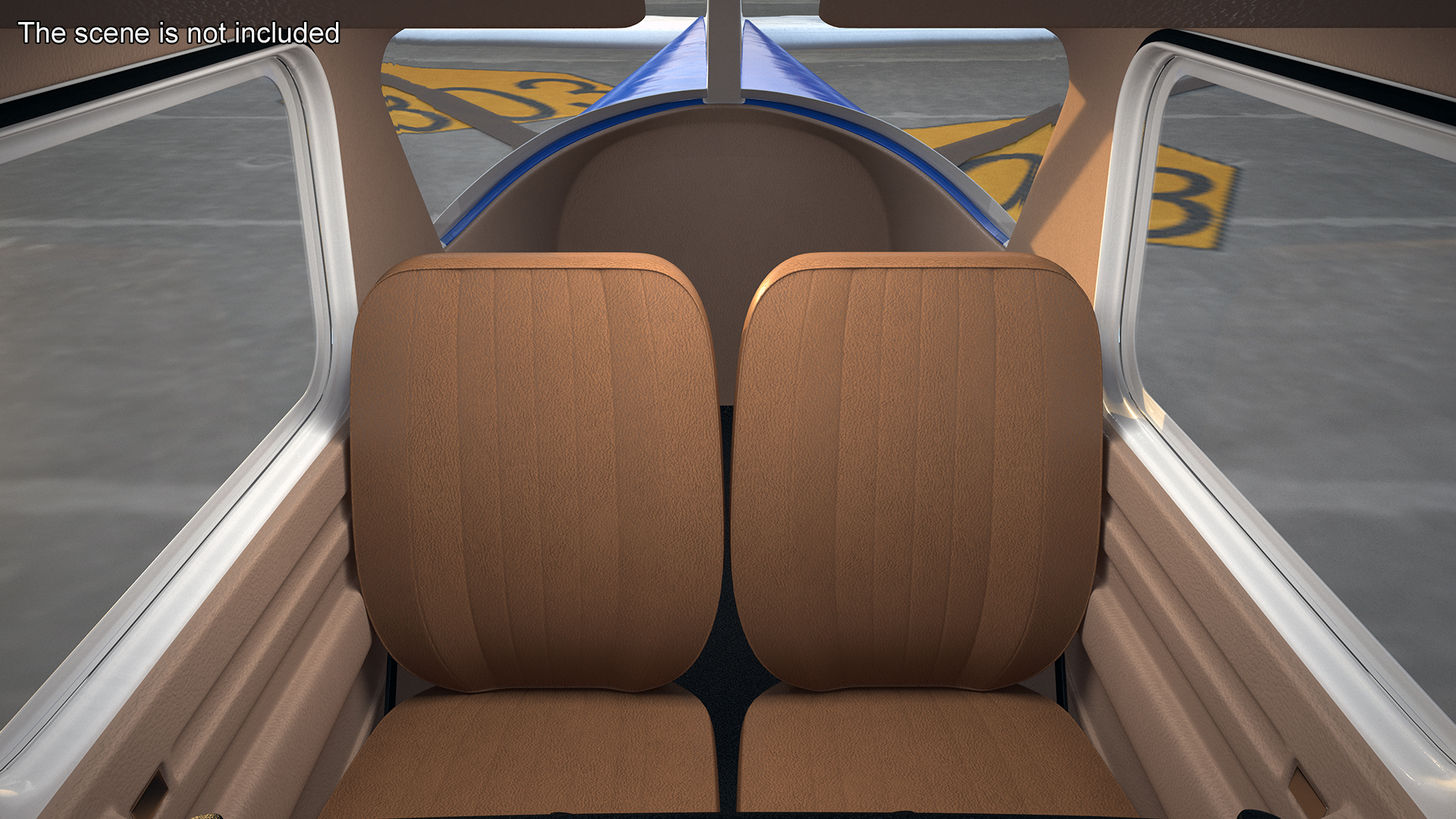 3D Single Engine Propeller Aircraft Cessna 150 model