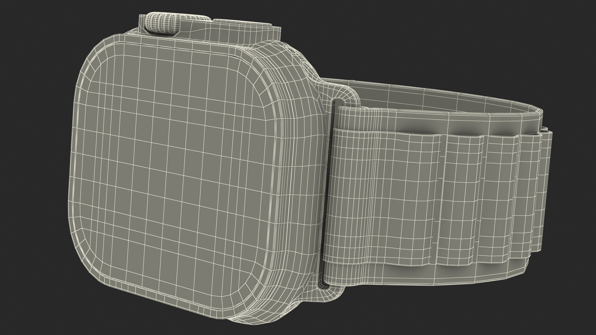 Apple Watch Ultra Alpine Loop Starlight 3D model