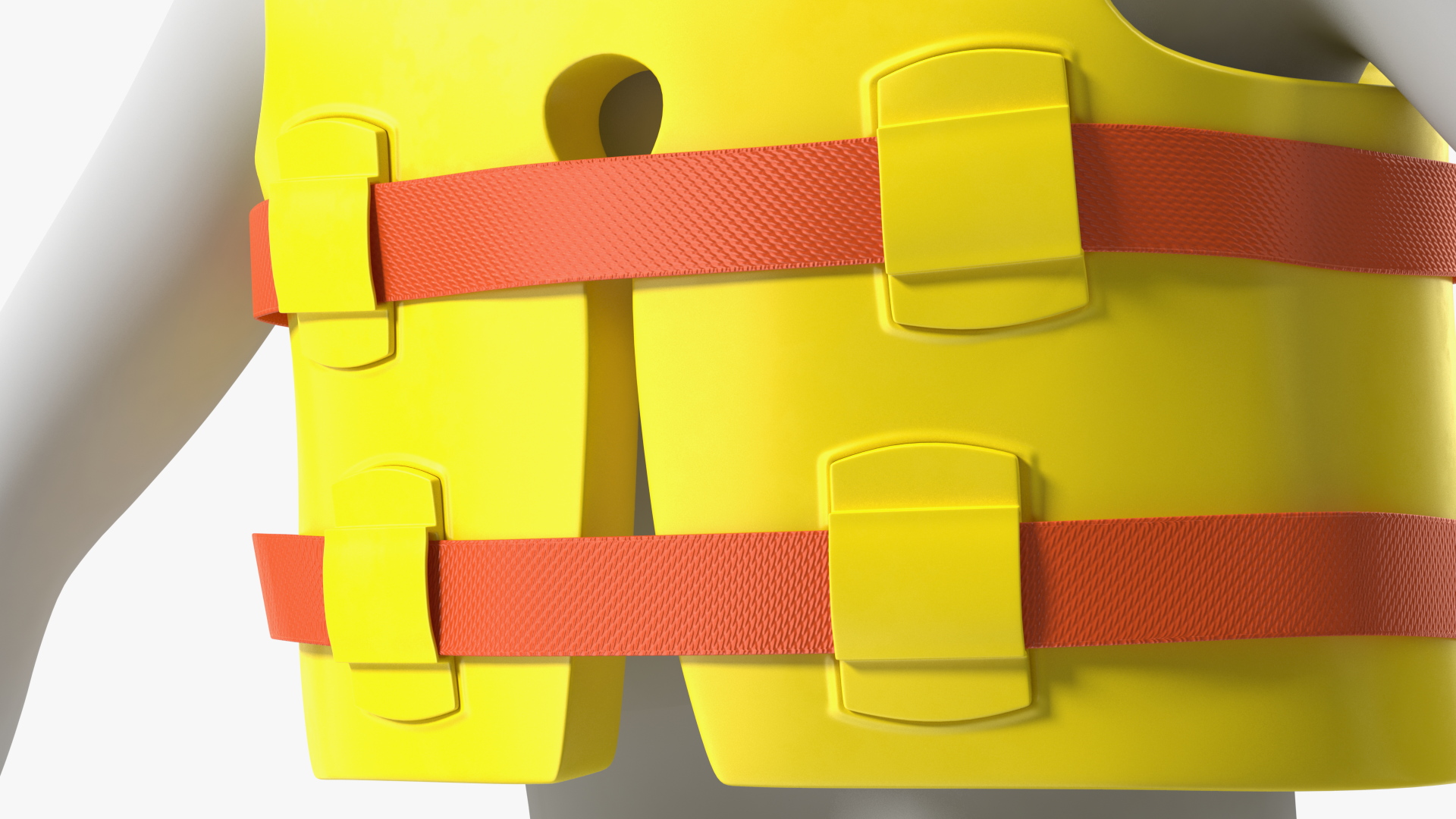 Super Soft Vinyl Coated Life Vest for Kids 3D