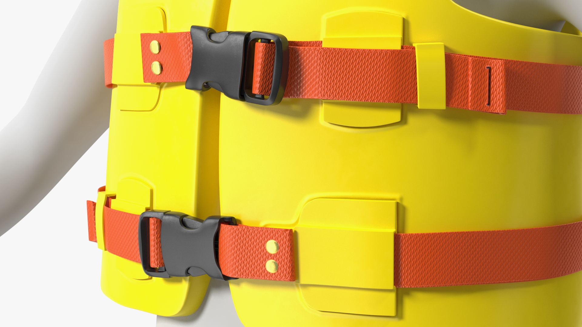 Super Soft Vinyl Coated Life Vest for Kids 3D