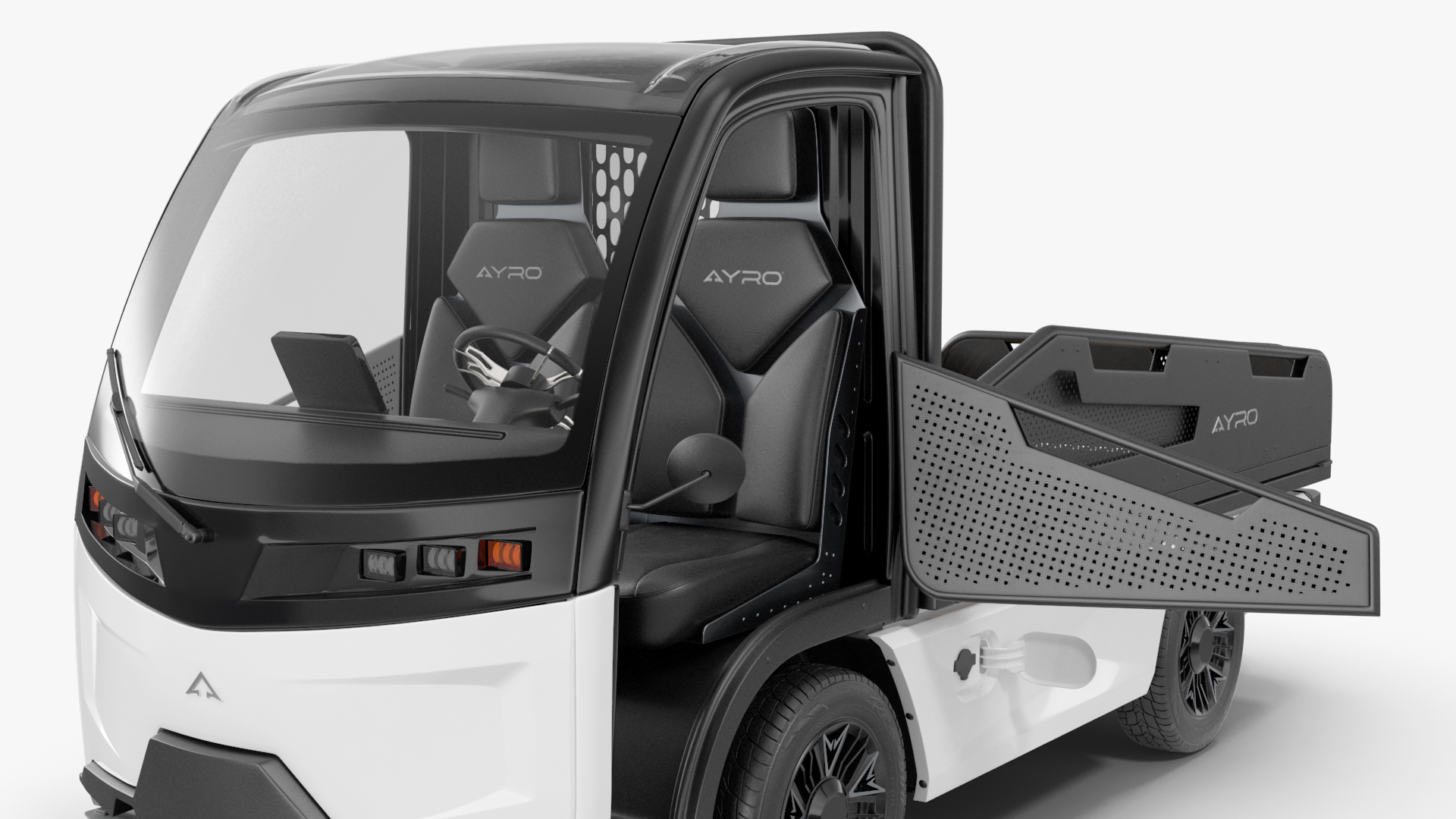 AYRO Vanish Electric Mini Truck Pickup Bed 3D
