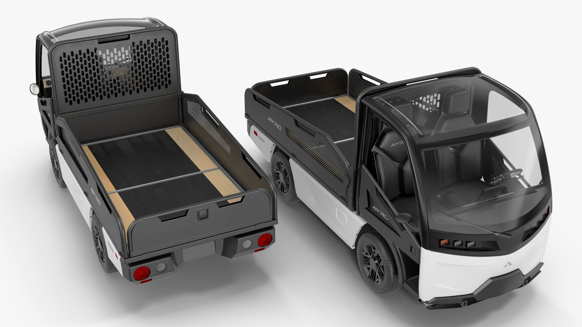 AYRO Vanish Electric Mini Truck Pickup Bed 3D