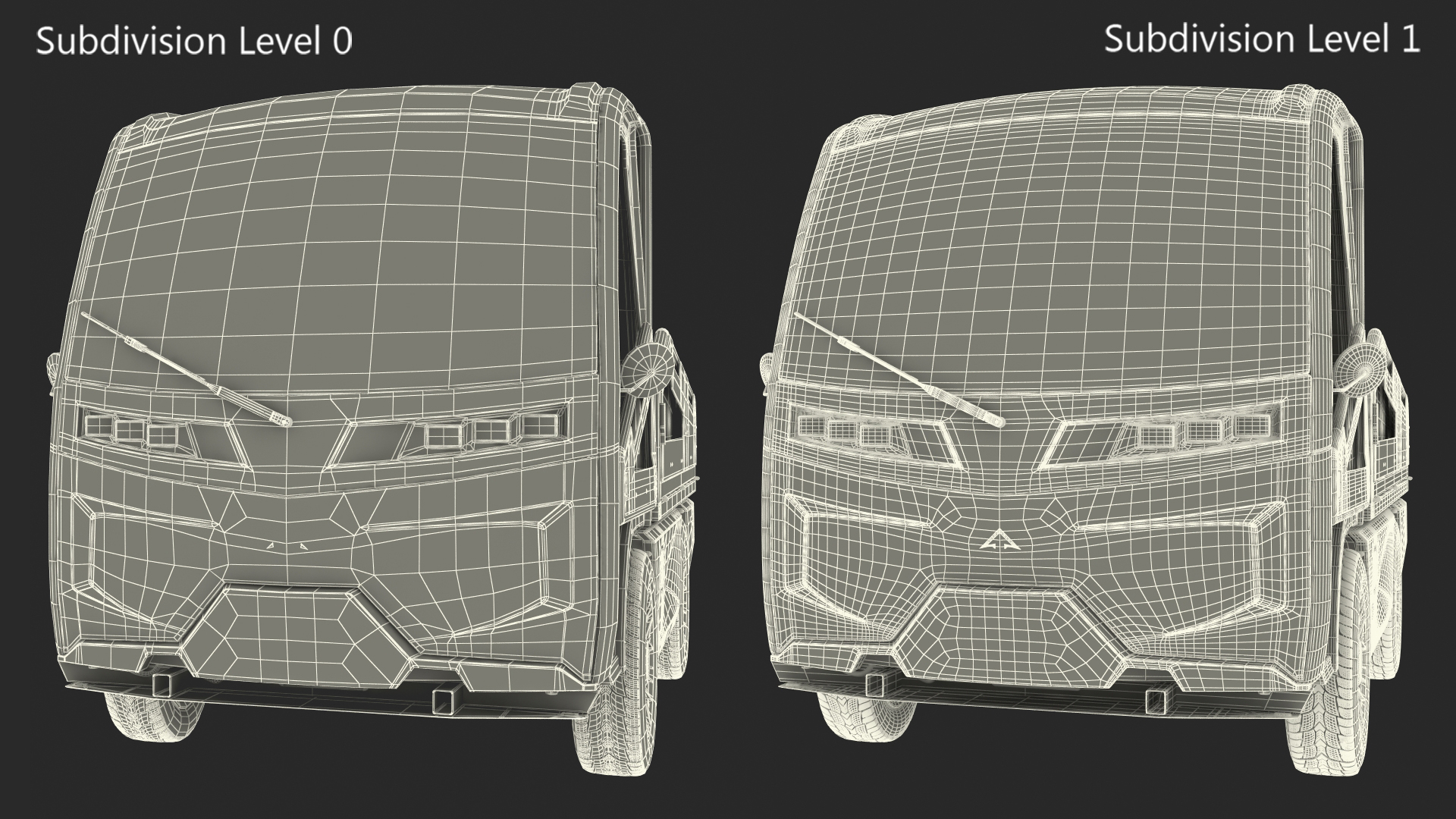 AYRO Vanish Electric Mini Truck Pickup Bed 3D