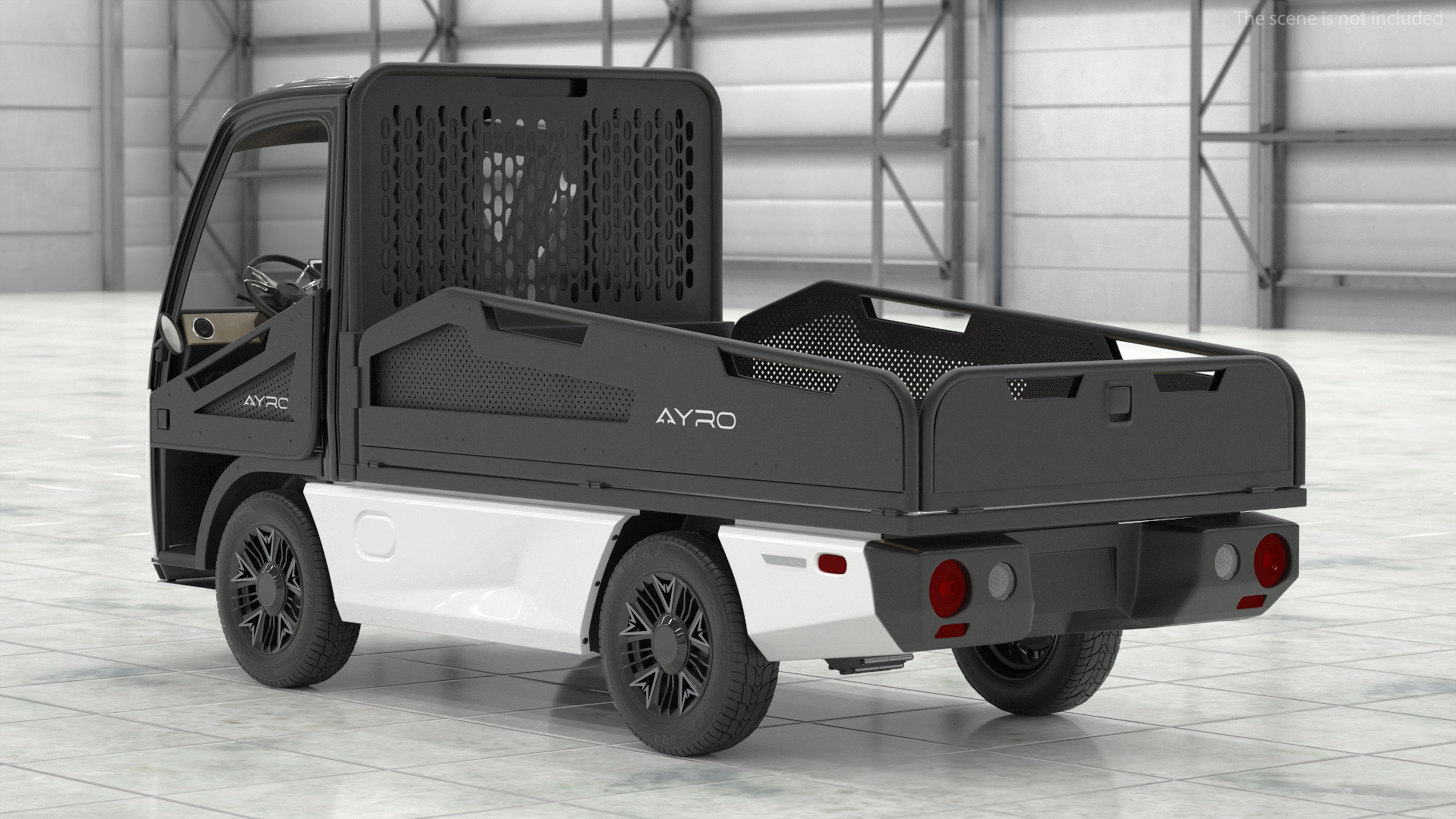 AYRO Vanish Electric Mini Truck Pickup Bed 3D