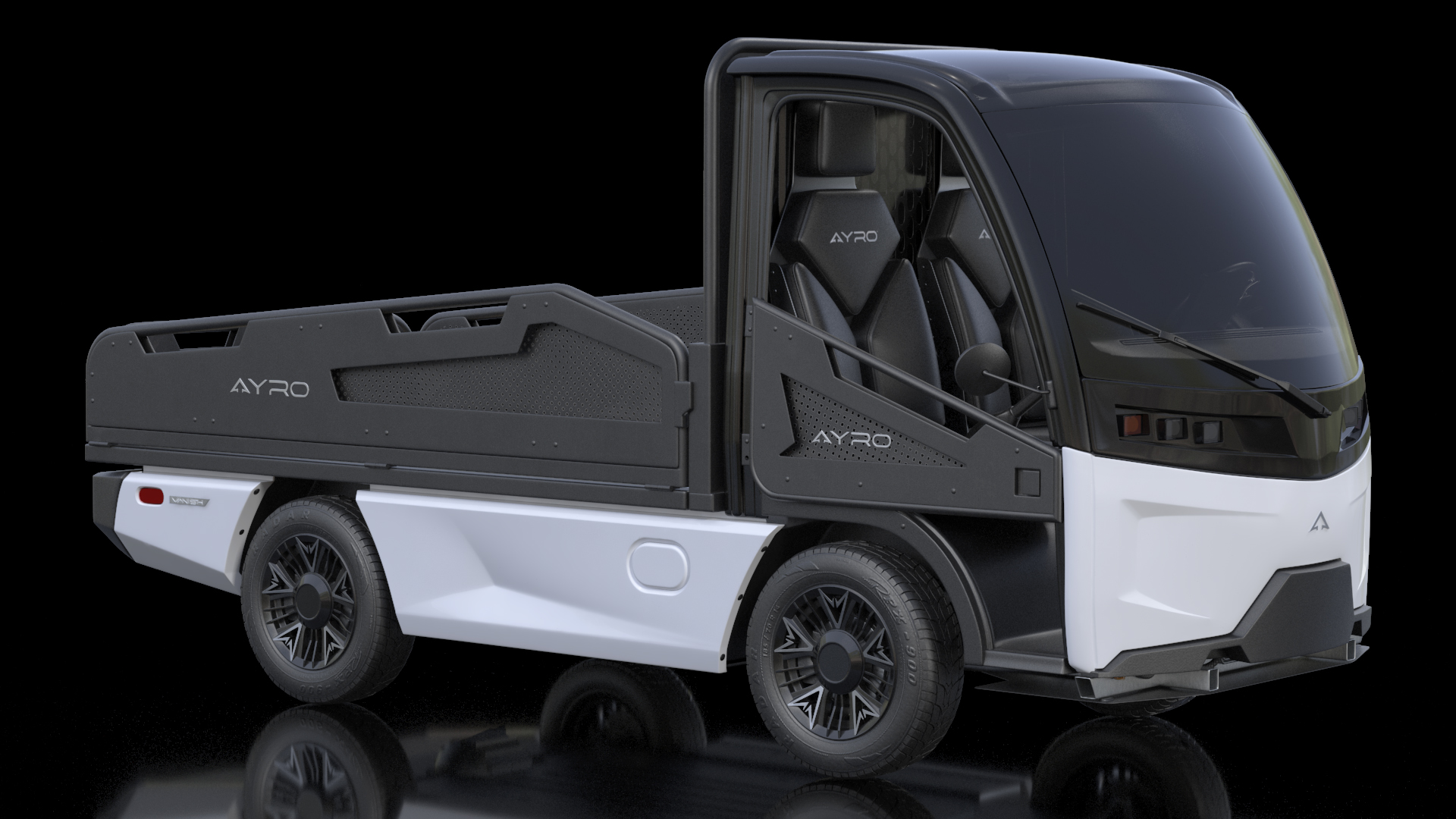AYRO Vanish Electric Mini Truck Pickup Bed 3D