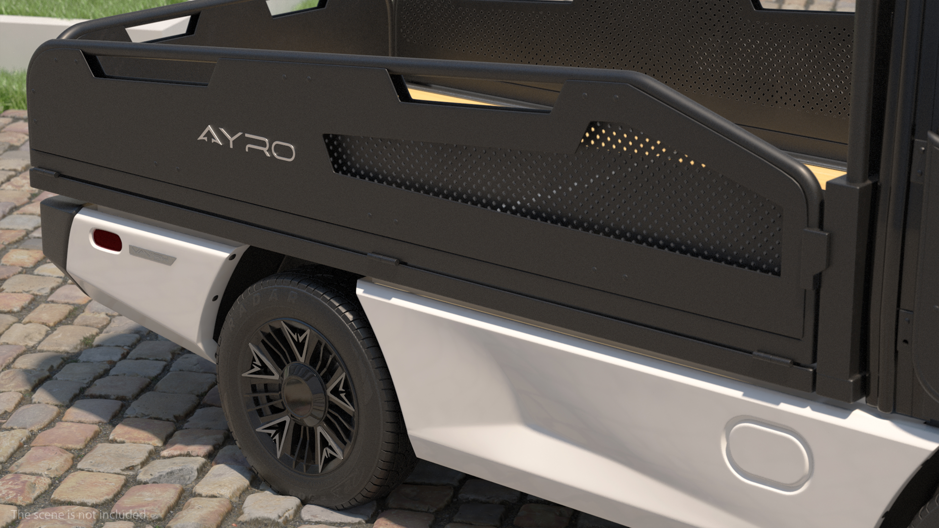 AYRO Vanish Electric Mini Truck Pickup Bed 3D