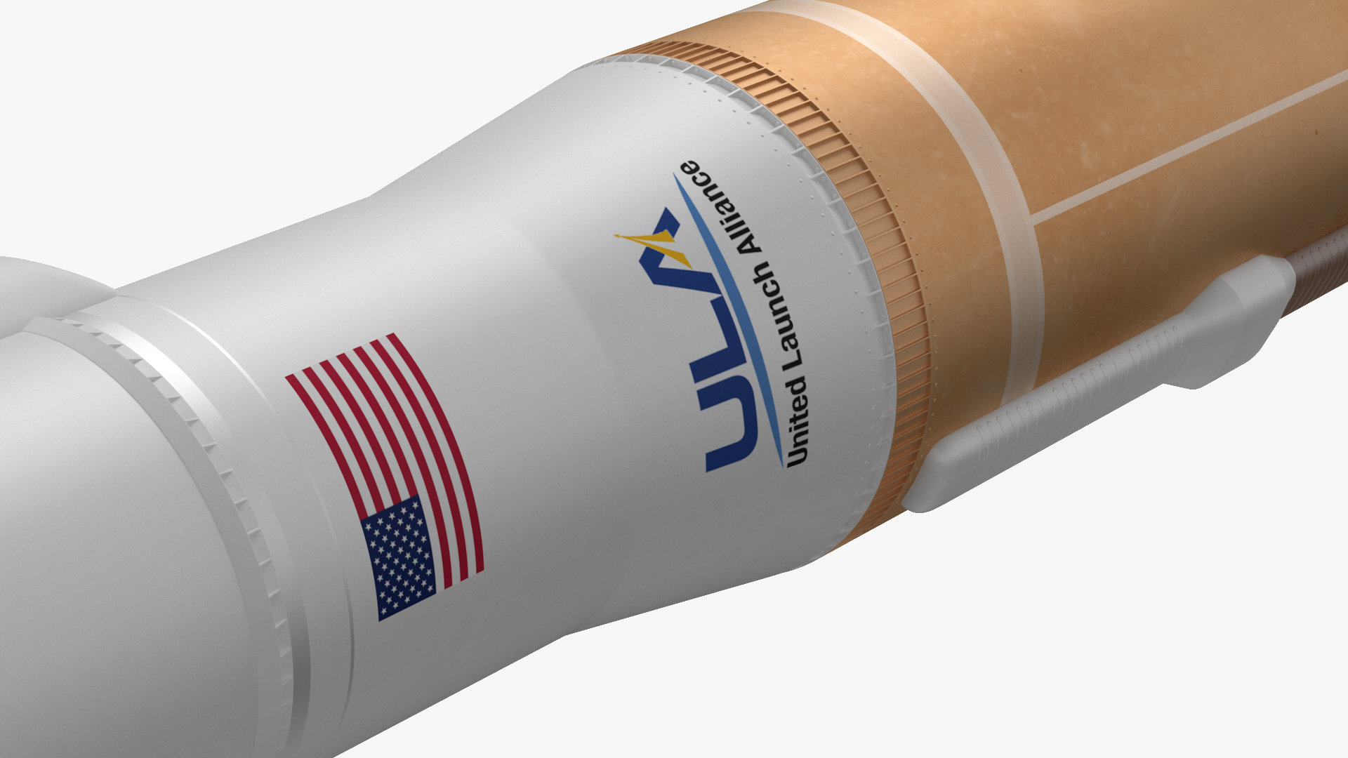 Atlas 400 Series Expendable Launch Vehicle 3D