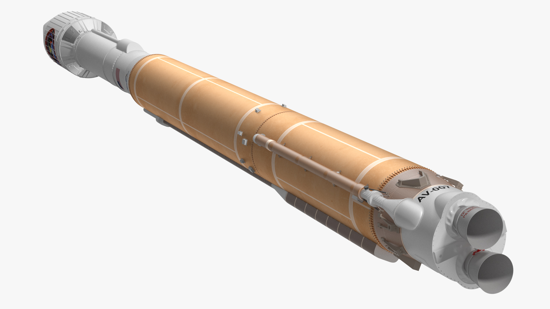 Atlas 400 Series Expendable Launch Vehicle 3D