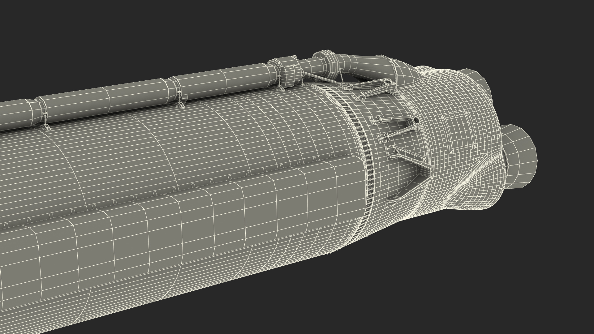 Atlas 400 Series Expendable Launch Vehicle 3D