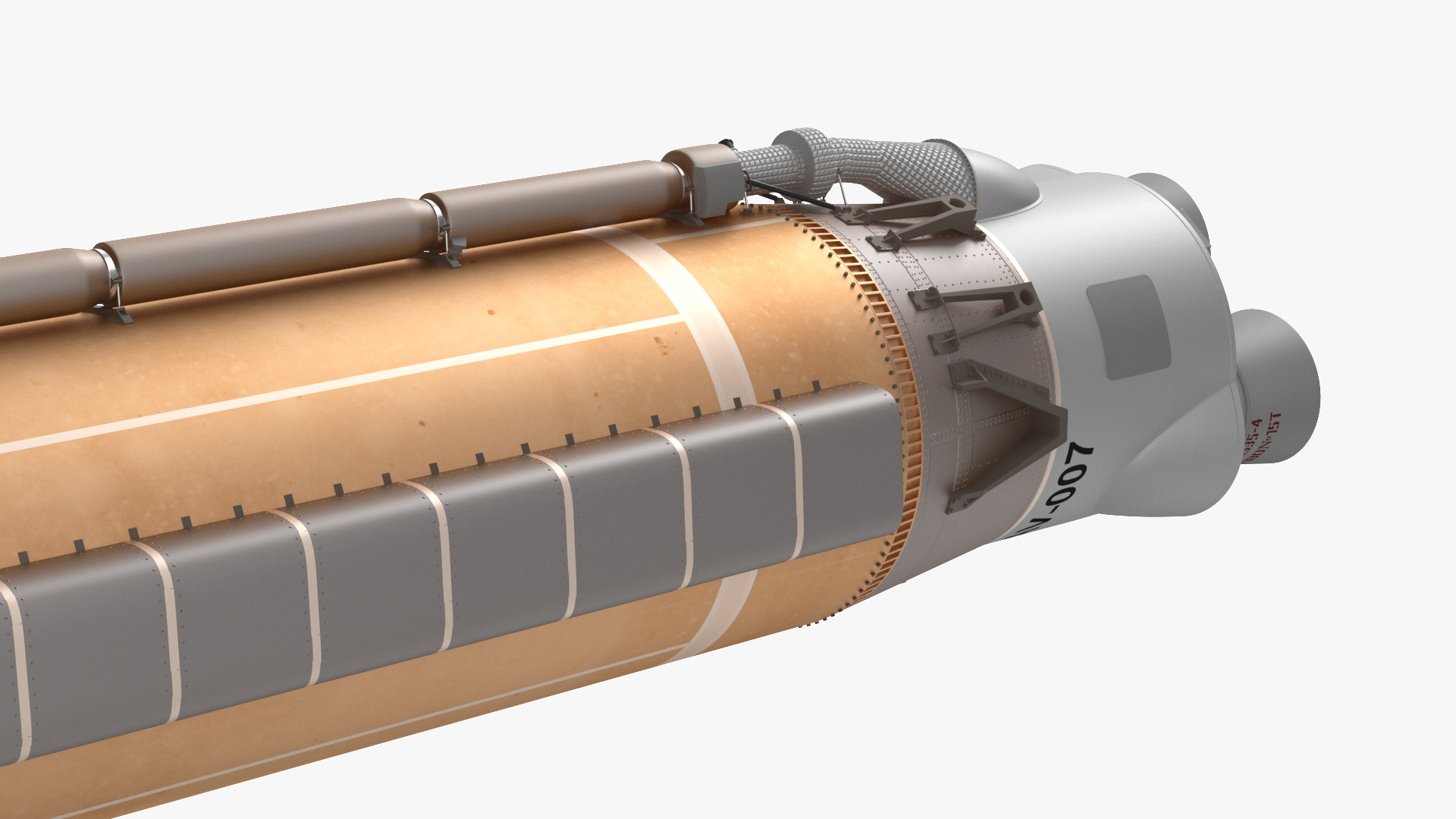 Atlas 400 Series Expendable Launch Vehicle 3D