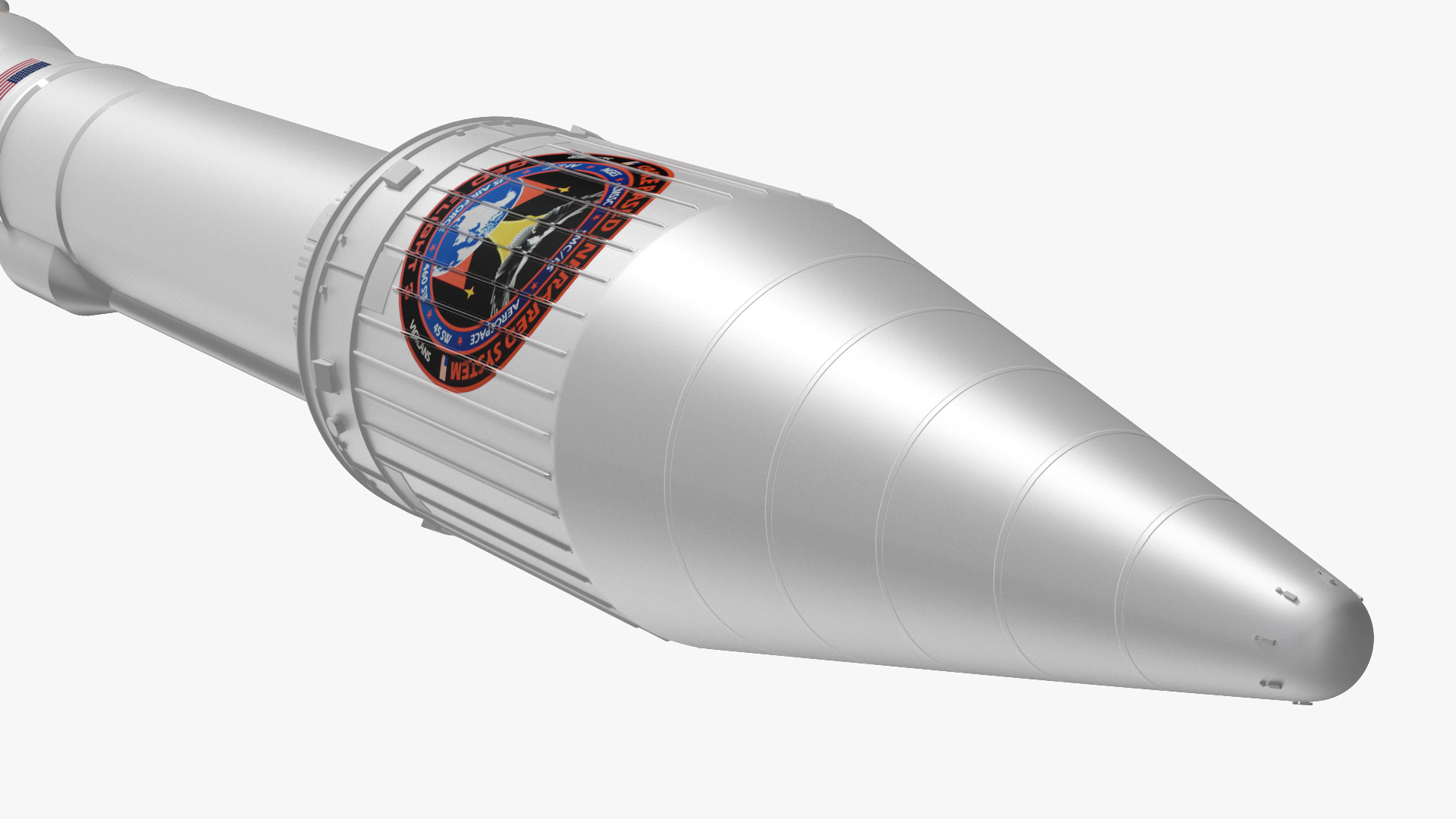 Atlas 400 Series Expendable Launch Vehicle 3D