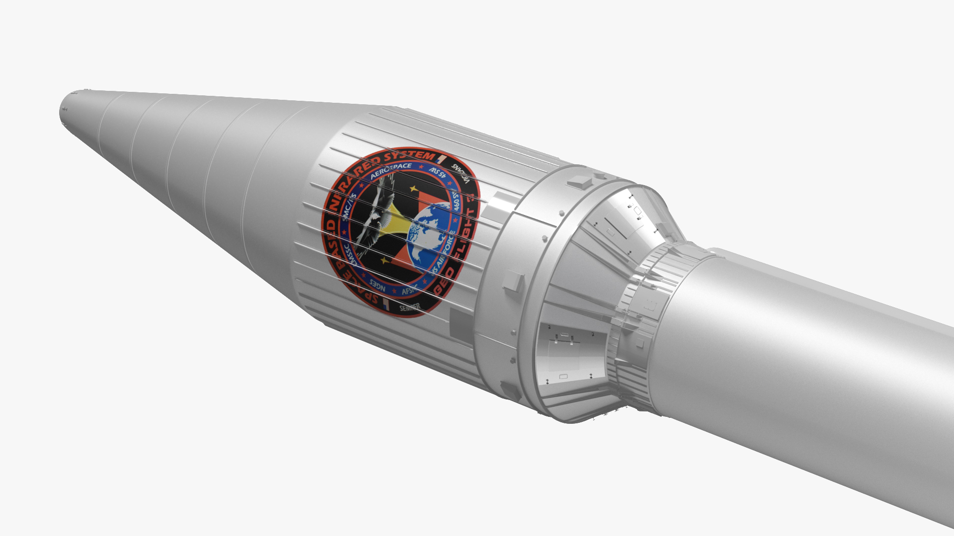Atlas 400 Series Expendable Launch Vehicle 3D