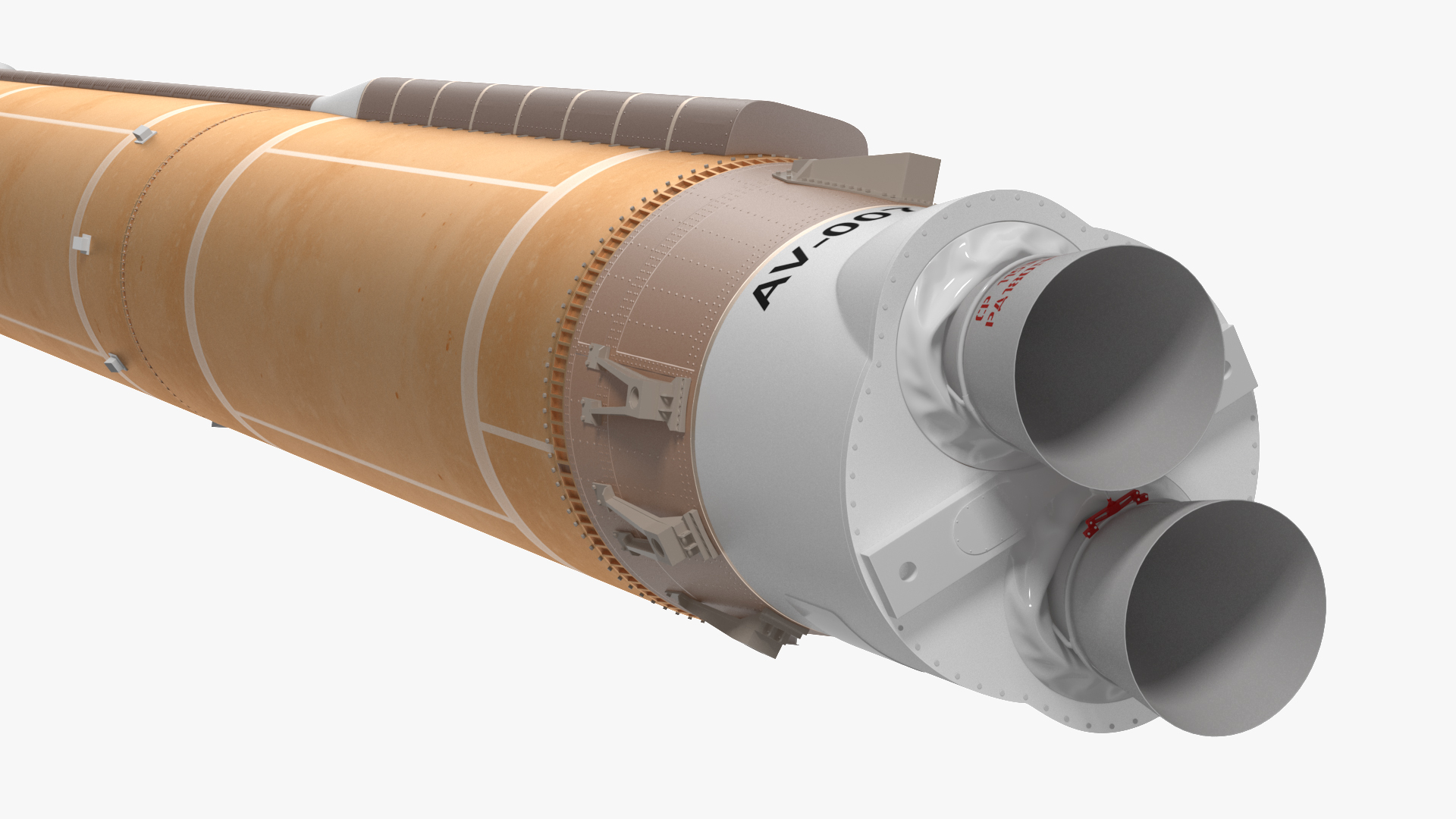 Atlas 400 Series Expendable Launch Vehicle 3D