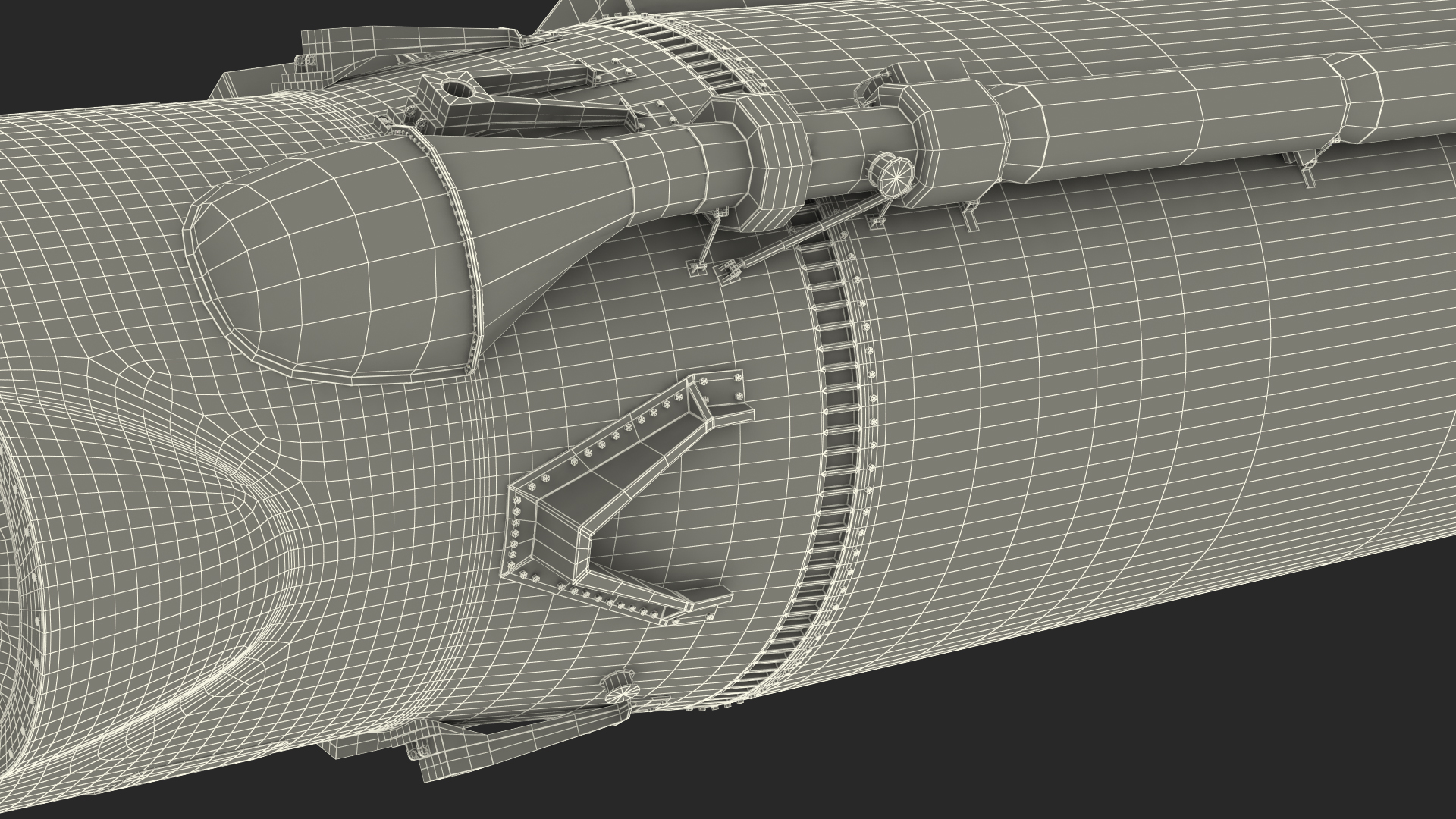 Atlas 400 Series Expendable Launch Vehicle 3D