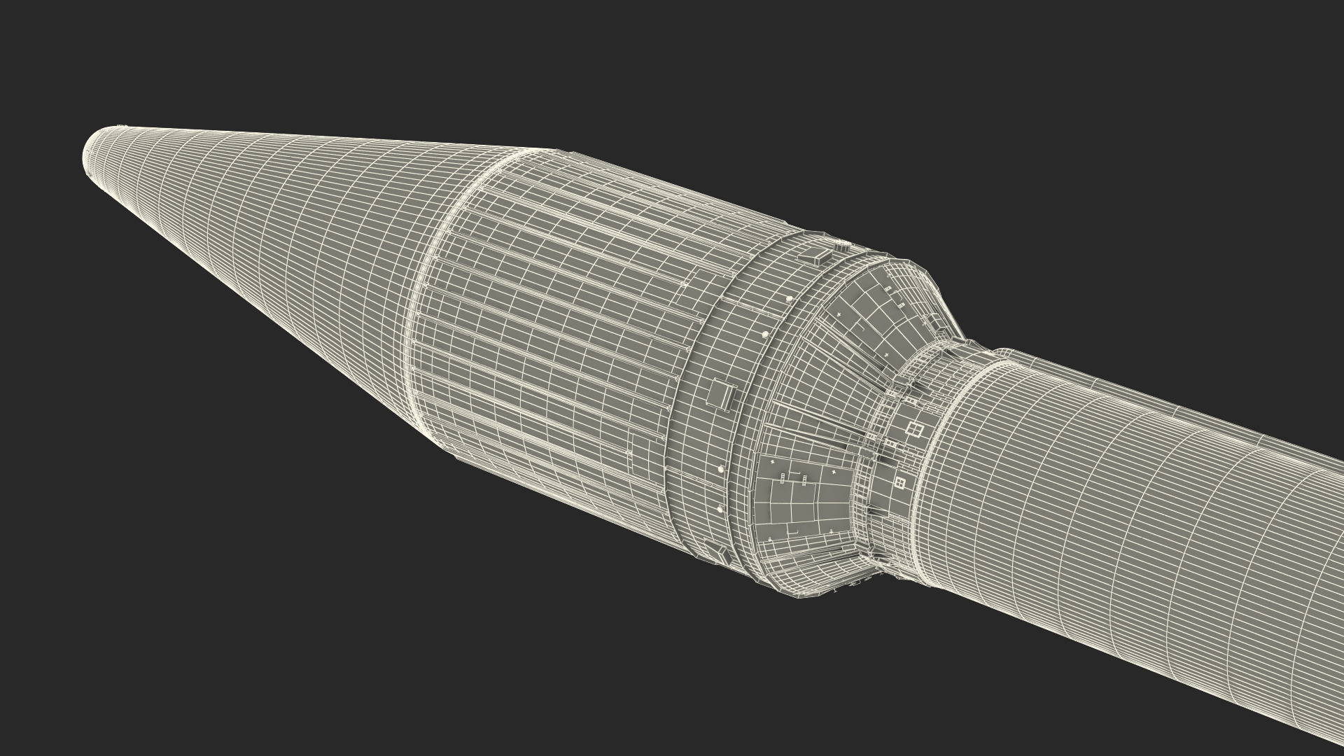 Atlas 400 Series Expendable Launch Vehicle 3D