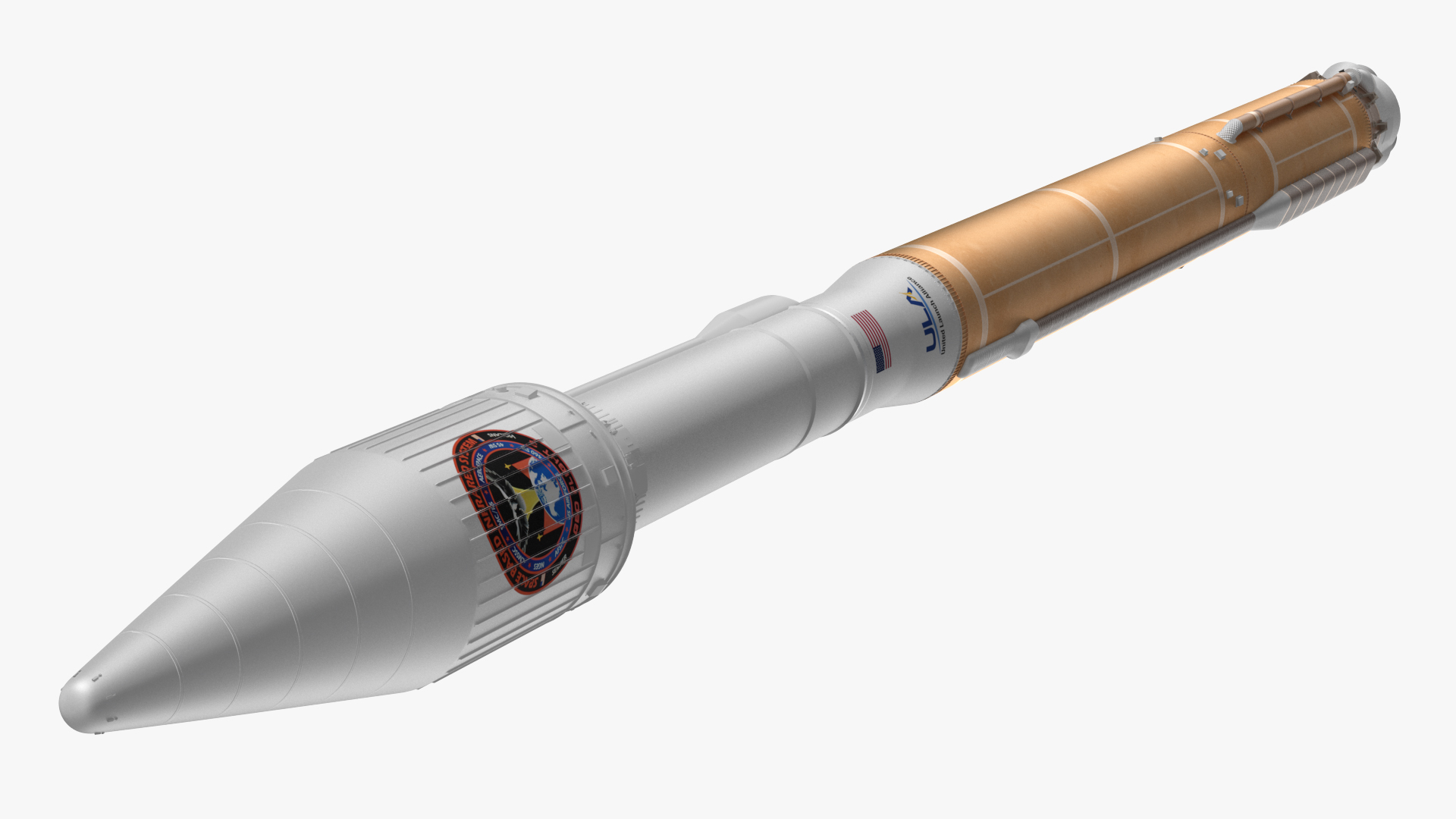 Atlas 400 Series Expendable Launch Vehicle 3D