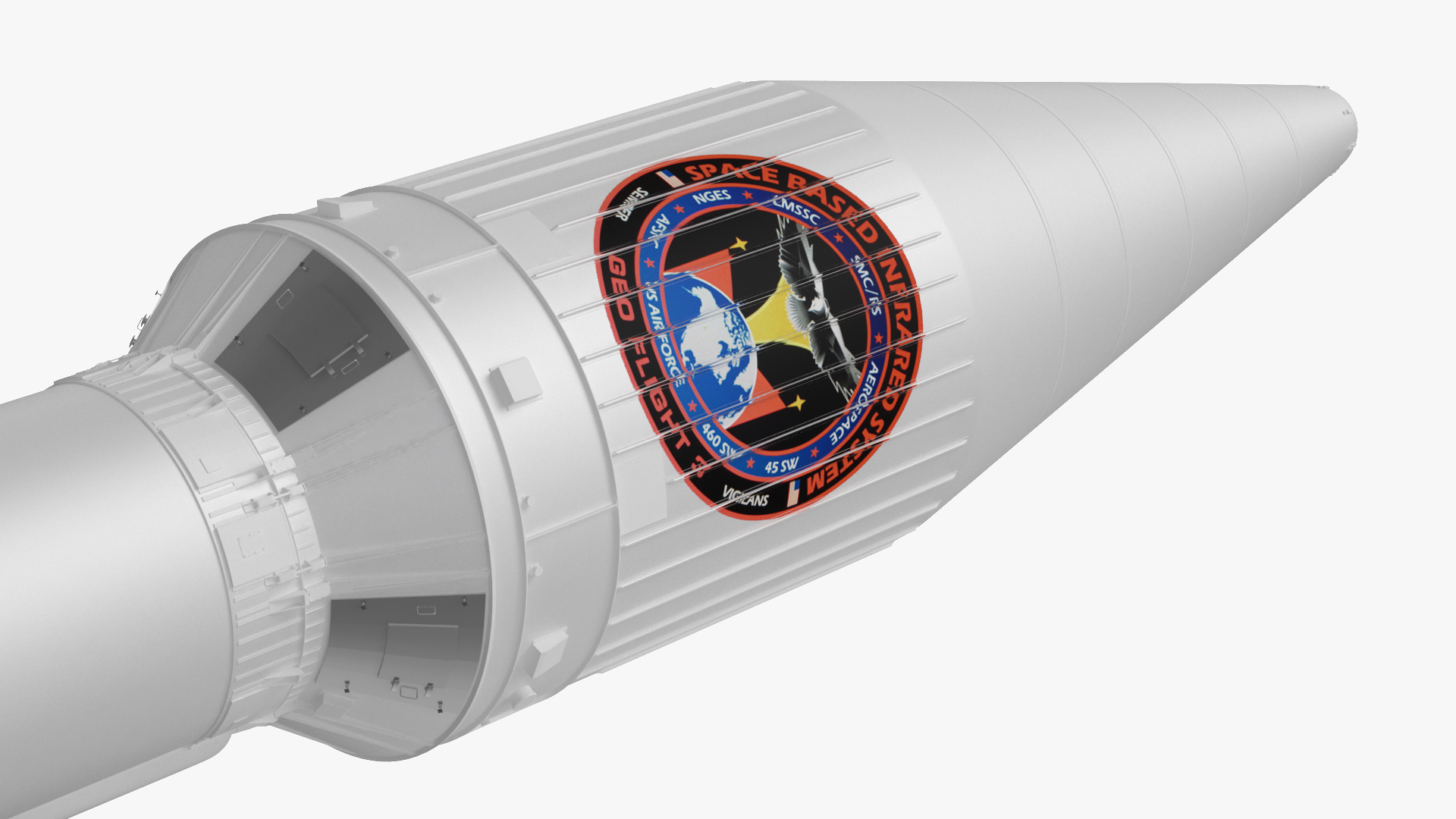 Atlas 400 Series Expendable Launch Vehicle 3D