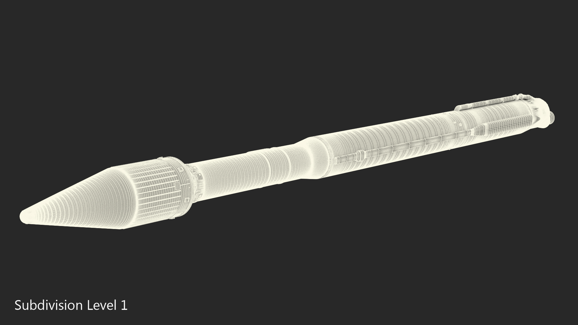 Atlas 400 Series Expendable Launch Vehicle 3D
