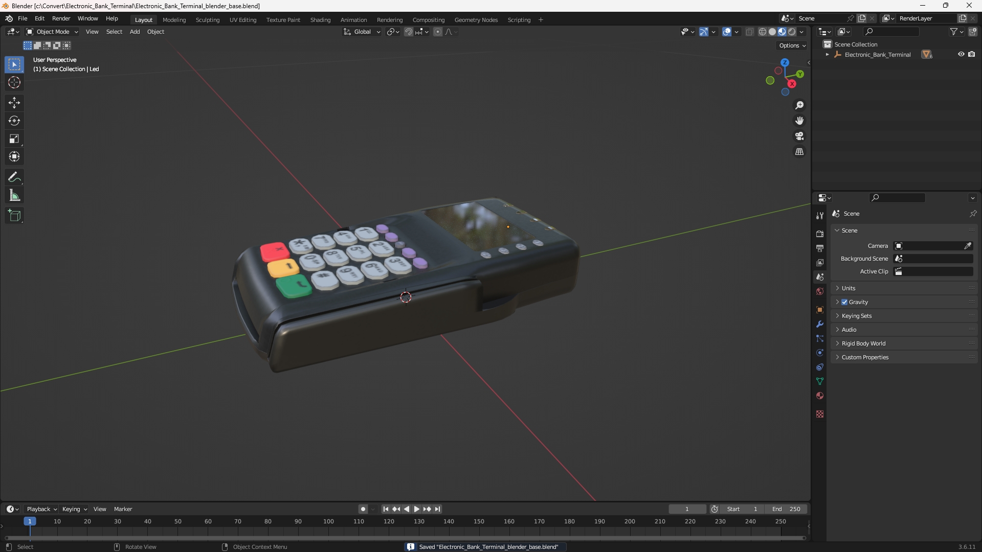 Electronic Bank Terminal, view 9