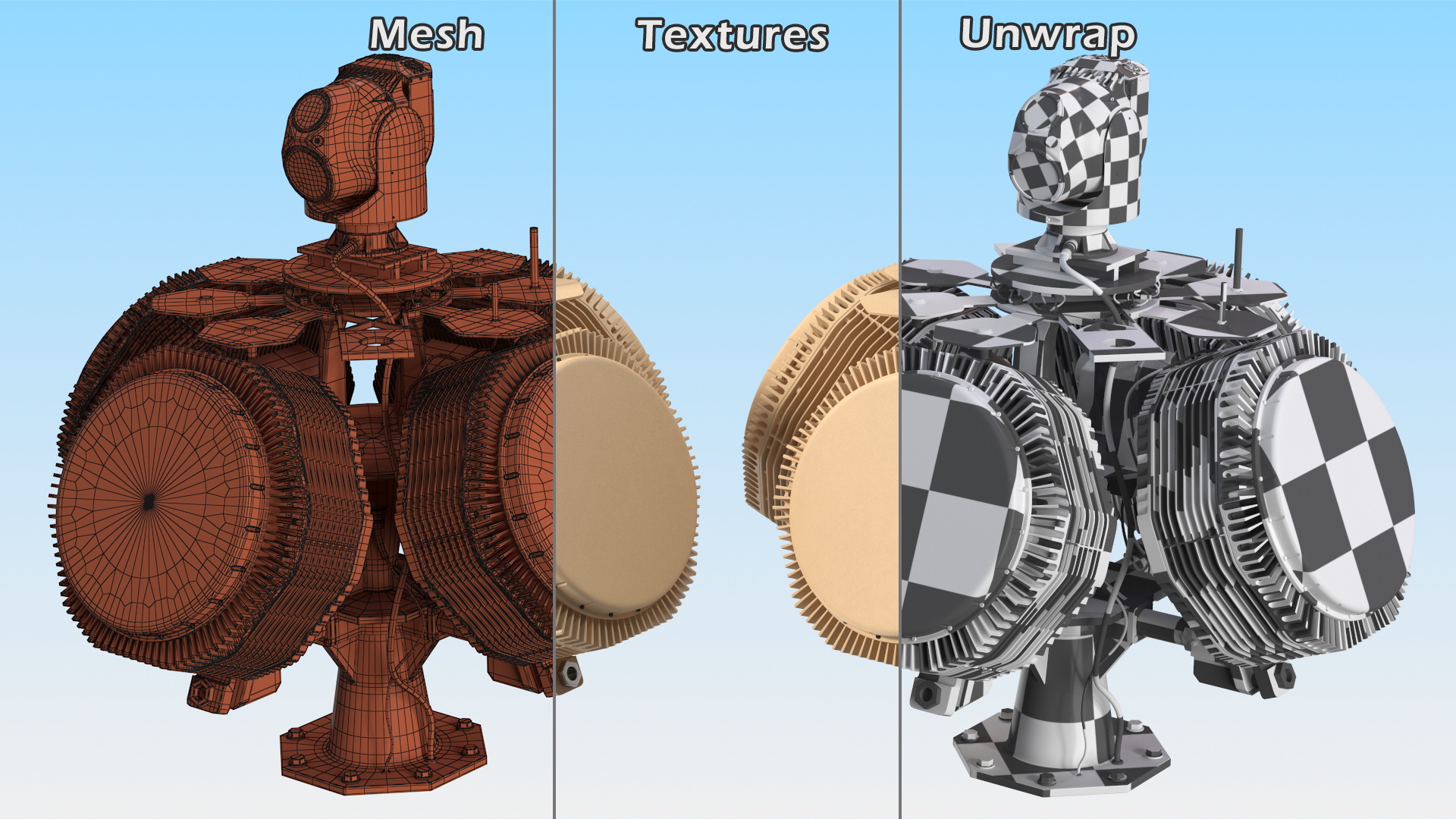 3D model X-MADIS Anti Drone System