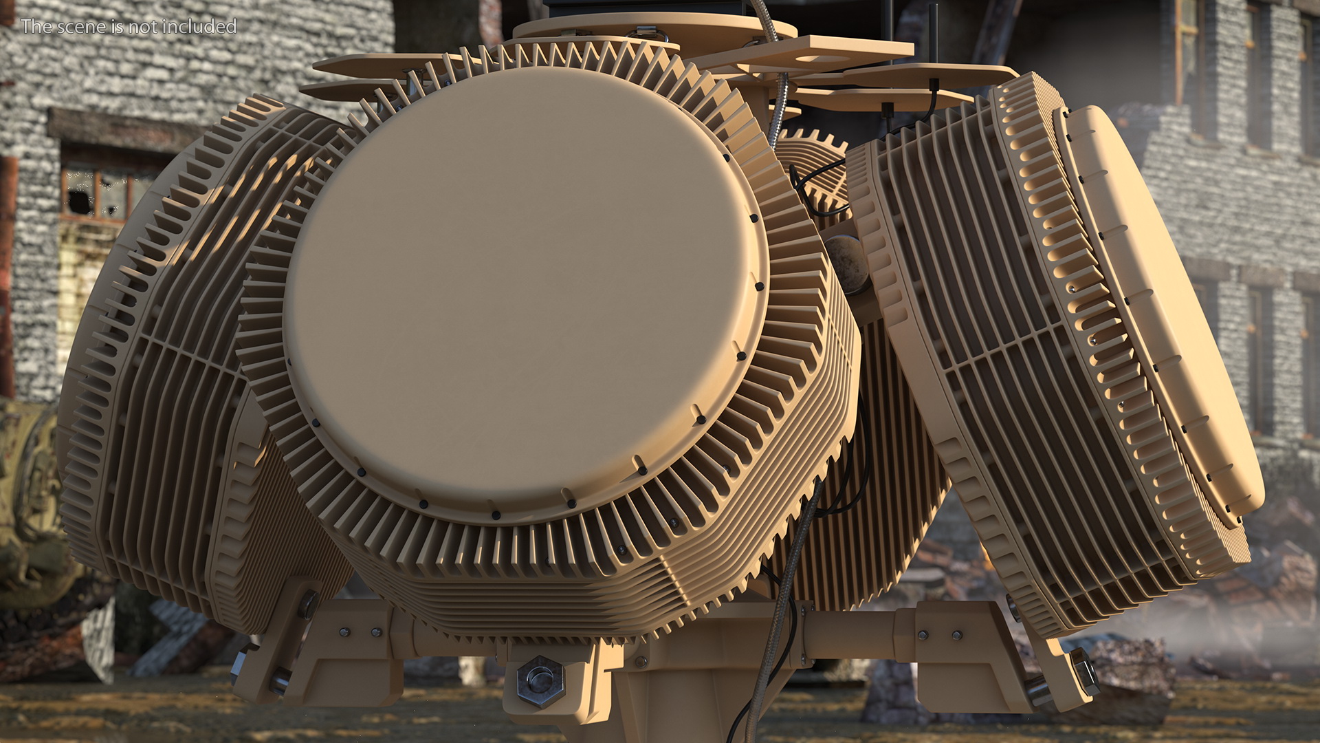 3D model X-MADIS Anti Drone System