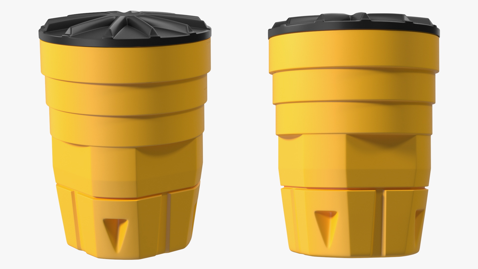 3D model Sandy Impact Attenuator Sand Barrel