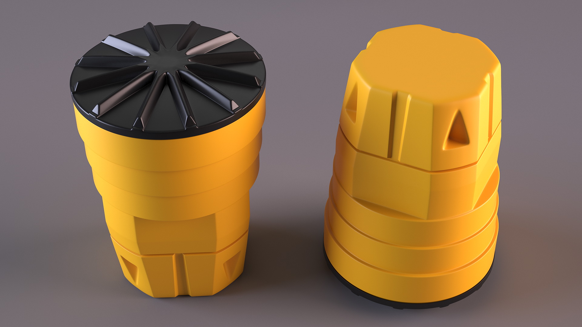 3D model Sandy Impact Attenuator Sand Barrel