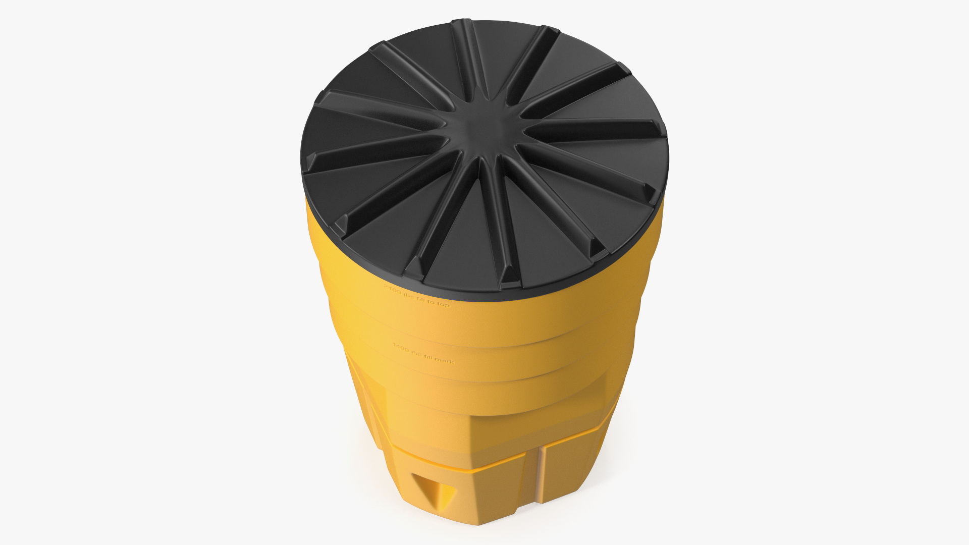 3D model Sandy Impact Attenuator Sand Barrel