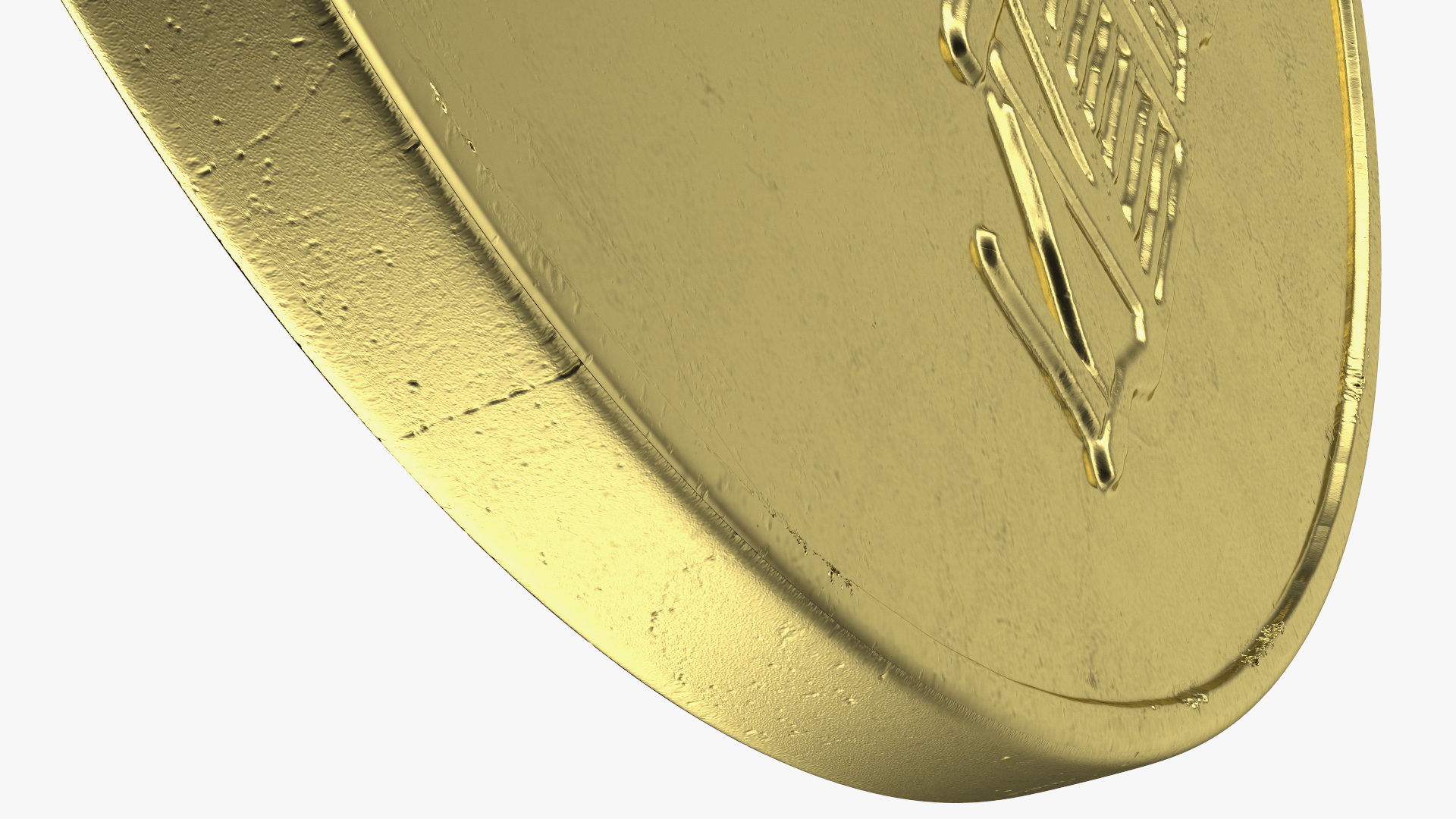 3D South Korea 10 Won 2005 Coin model