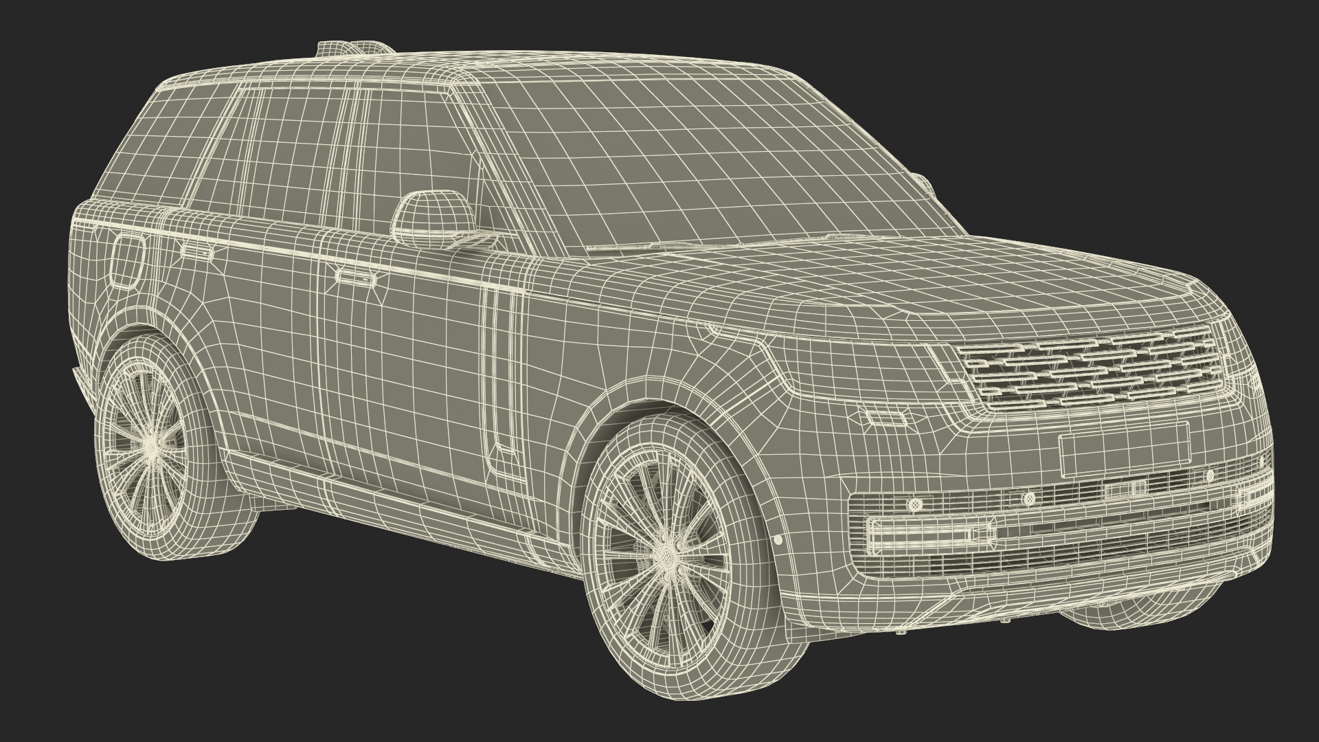 3D Ferry Ship with Vehicle model