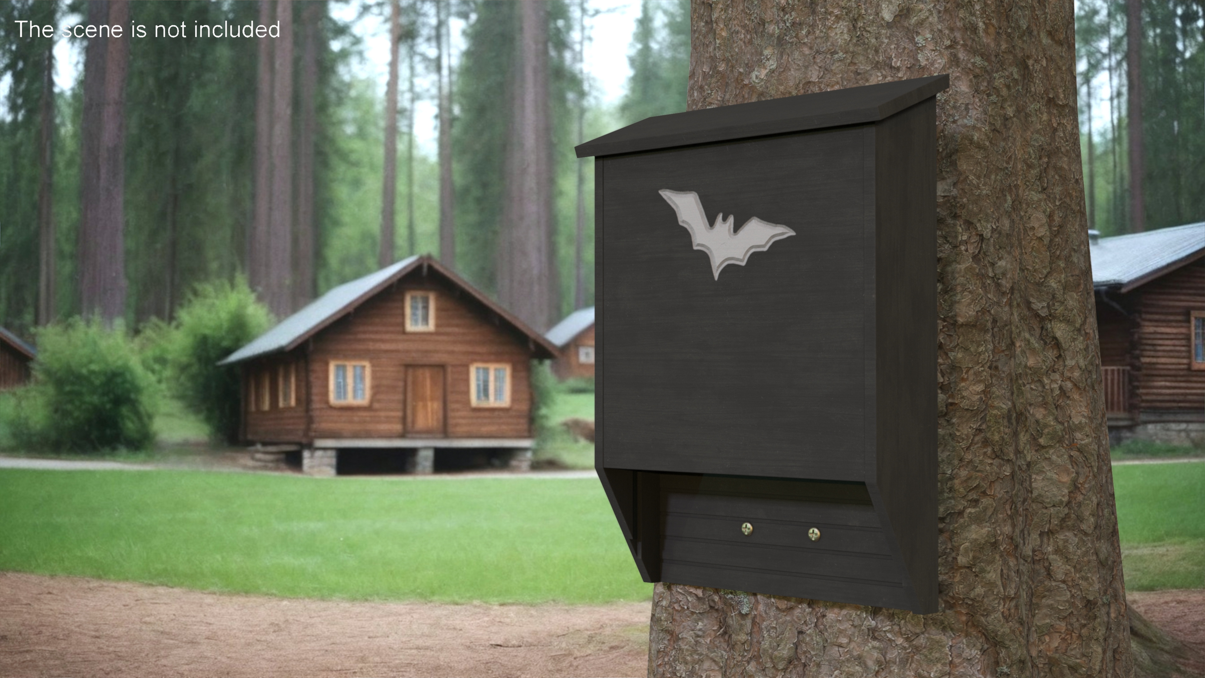Bat House 3D model