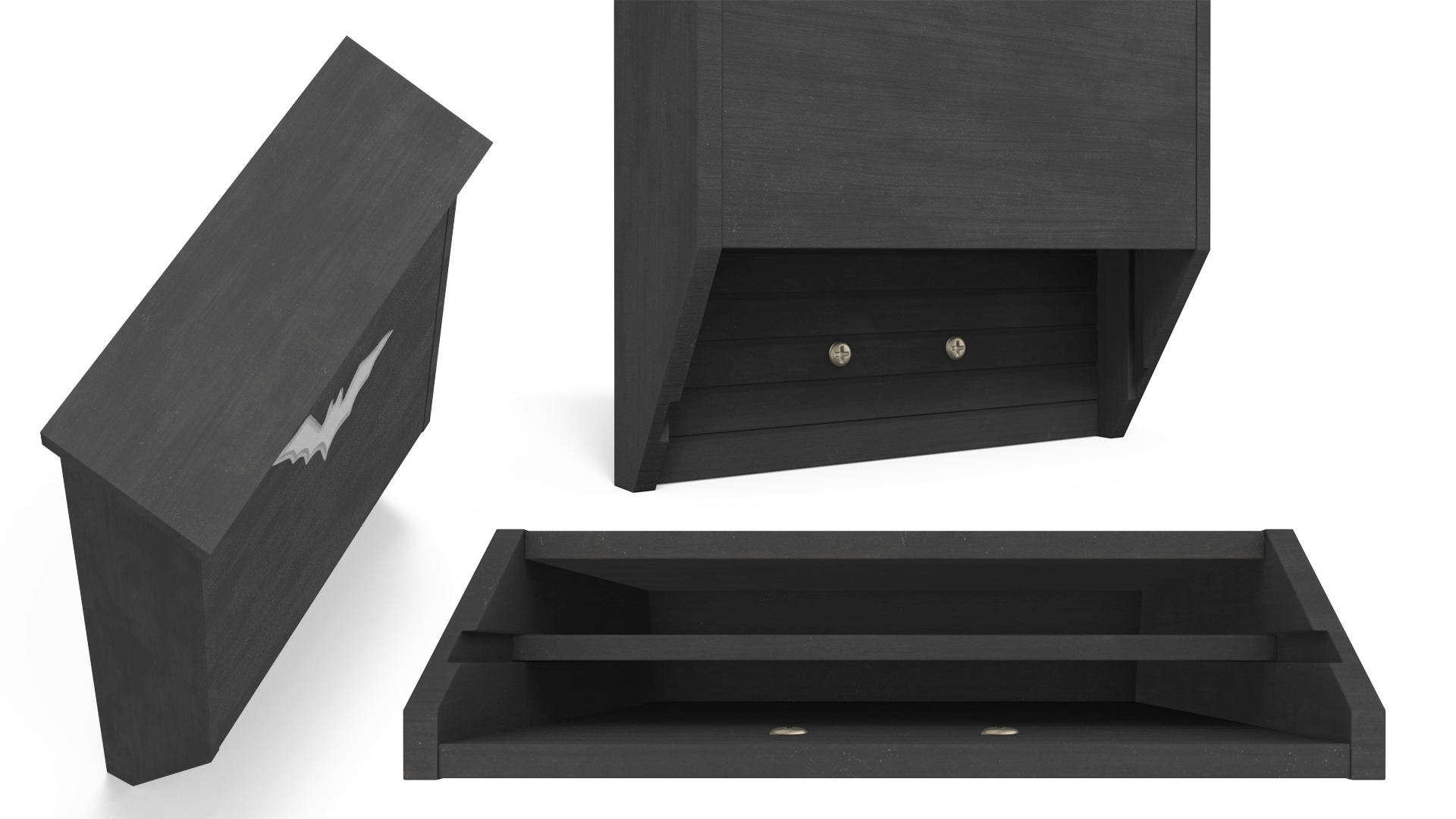 Bat House 3D model