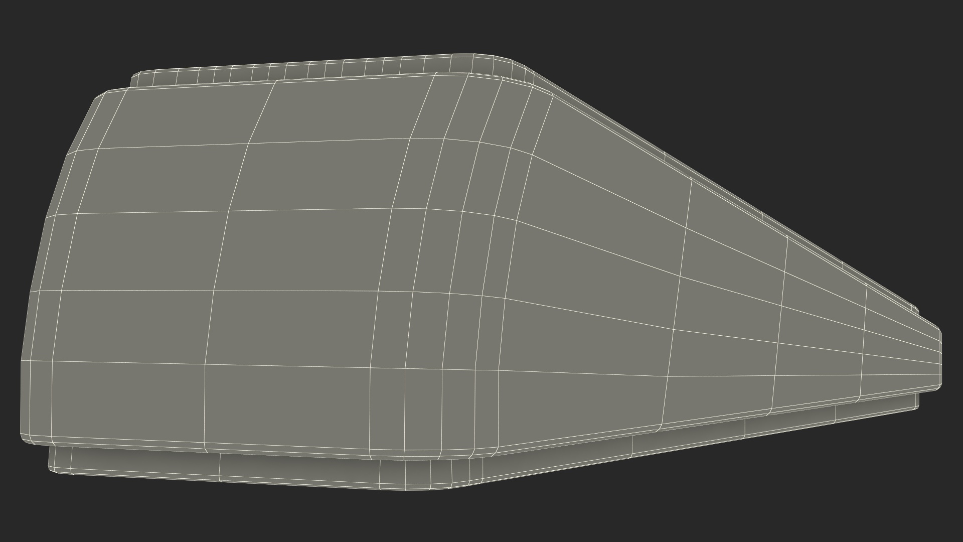 3D Heavy Duty Door Stop Wedge Grey
